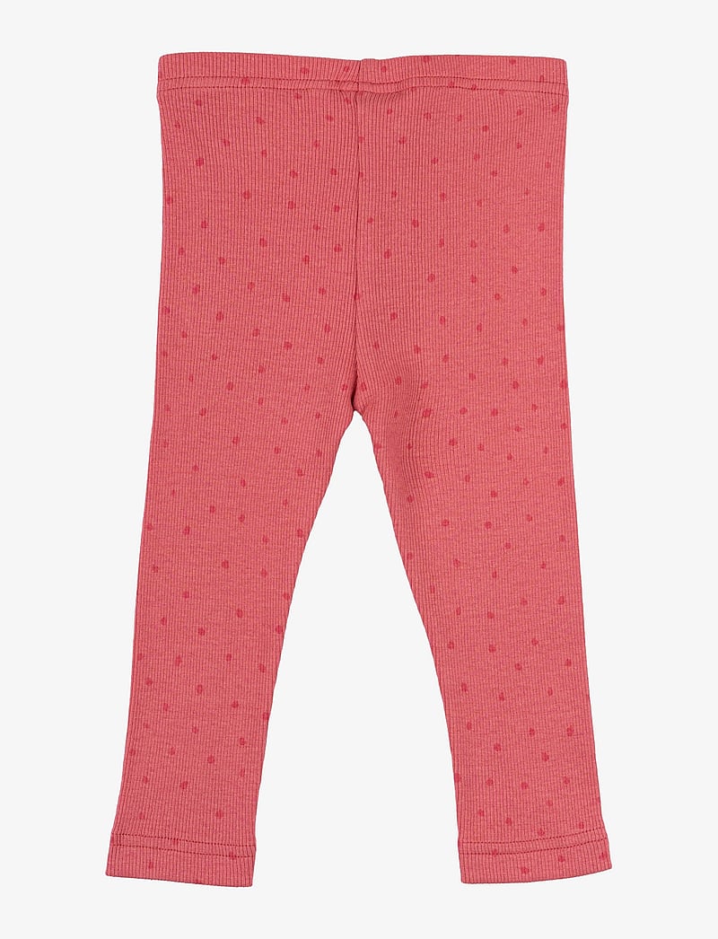 Petit Piao - Legging Modal Dot - retuusid - light berry - 1