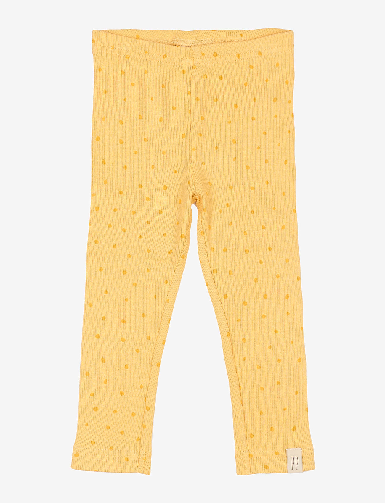 Petit Piao - Legging Modal Dot - najniższe ceny - yellow sun - 0