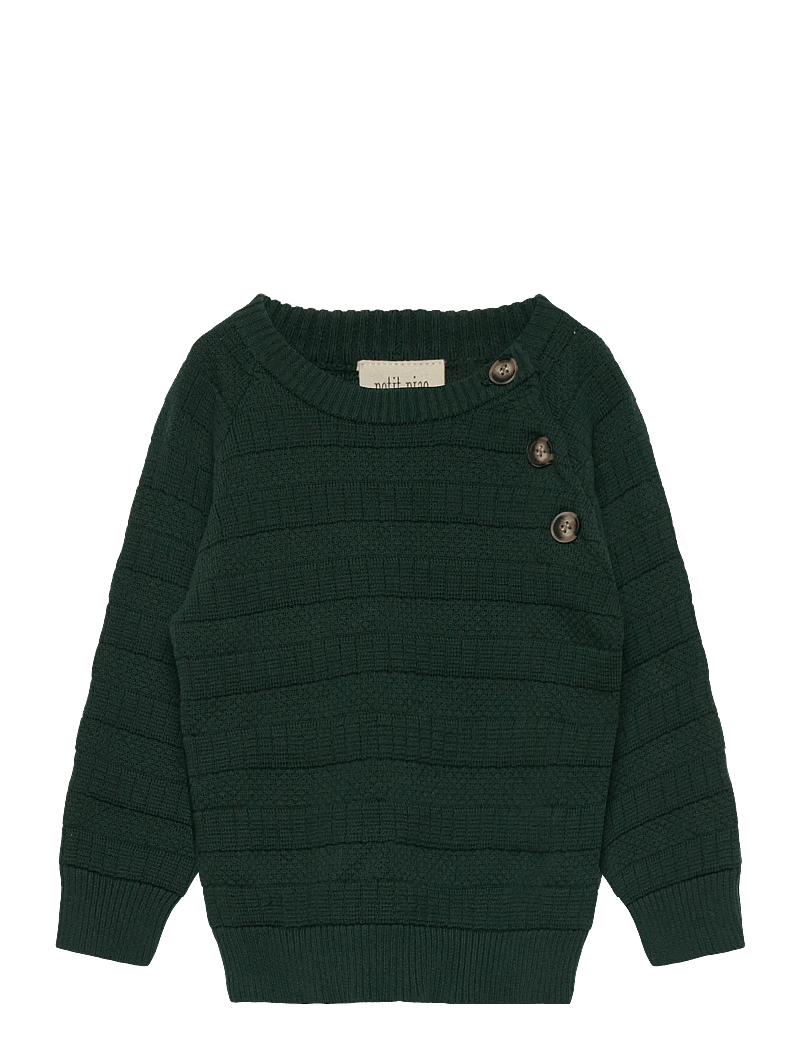 Petit Piao - ppDo O-Neck Sailor Knit - džemprid - dark sea - 0