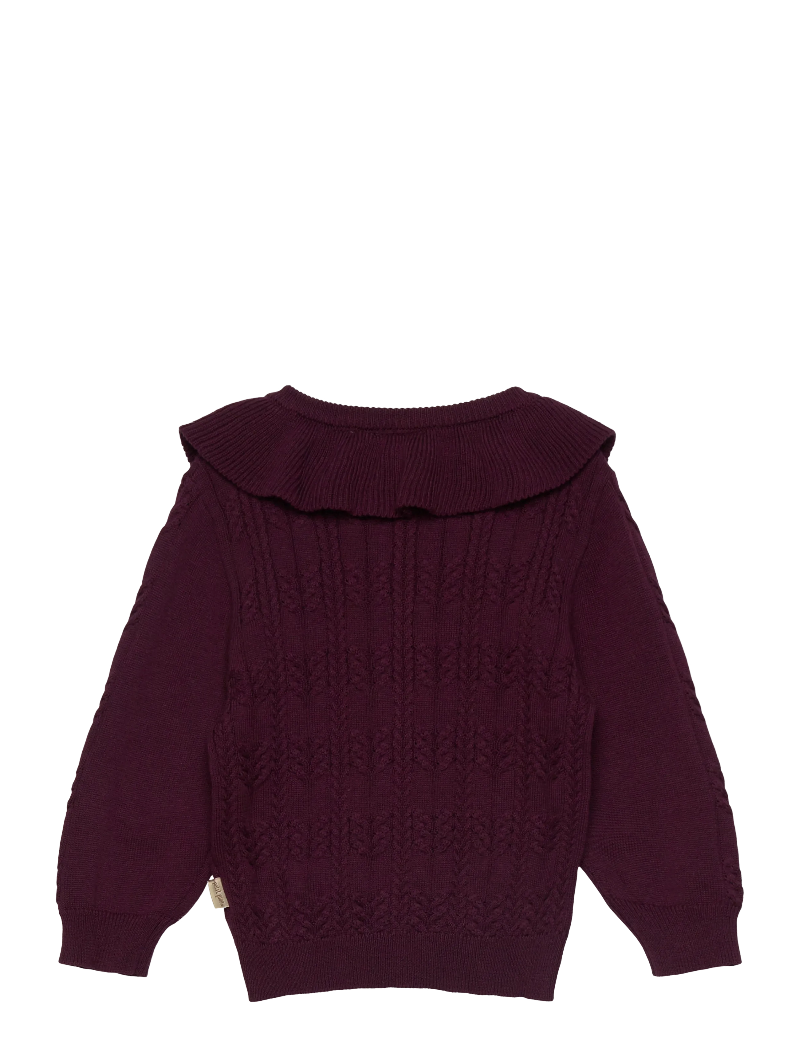 Petit Piao - ppDalia Cardigan Knit - dark grape - 1