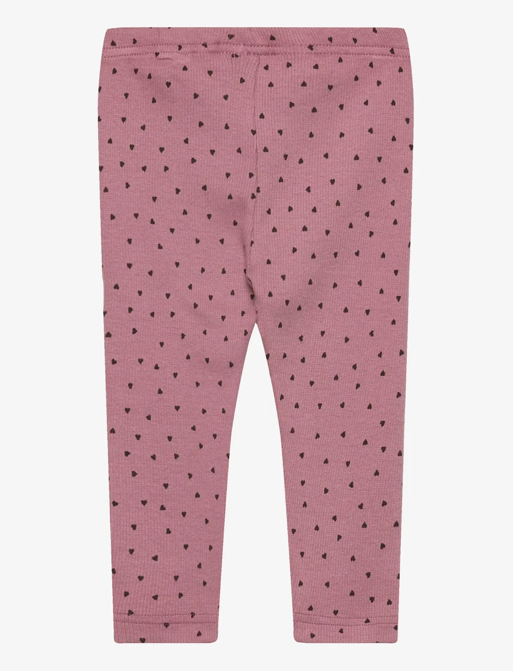 Petit Piao - Legging Modal Heart - retuusid - nostalgic rose/coffee bean - 1
