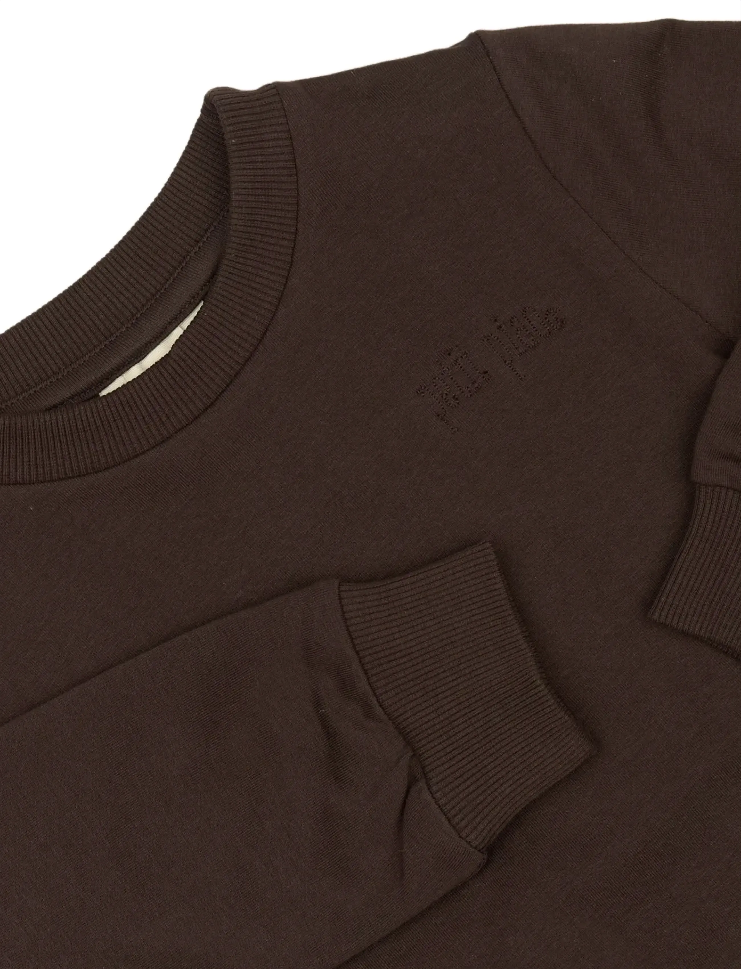 Petit Piao - ppDun Sweat shirt - sweatshirts - coffee bean - 2