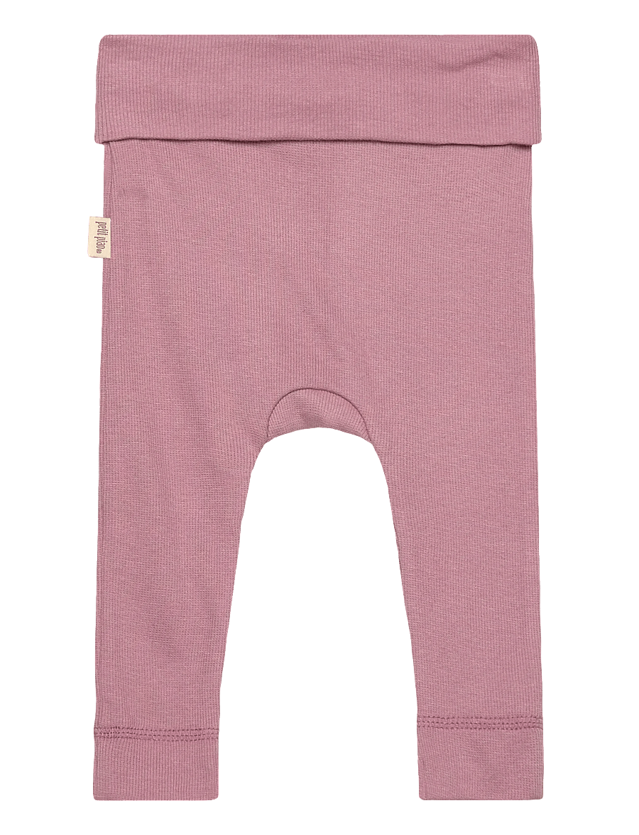 Petit Piao - PPDi fold leggings NB - leggings - nostalgic rose - 1