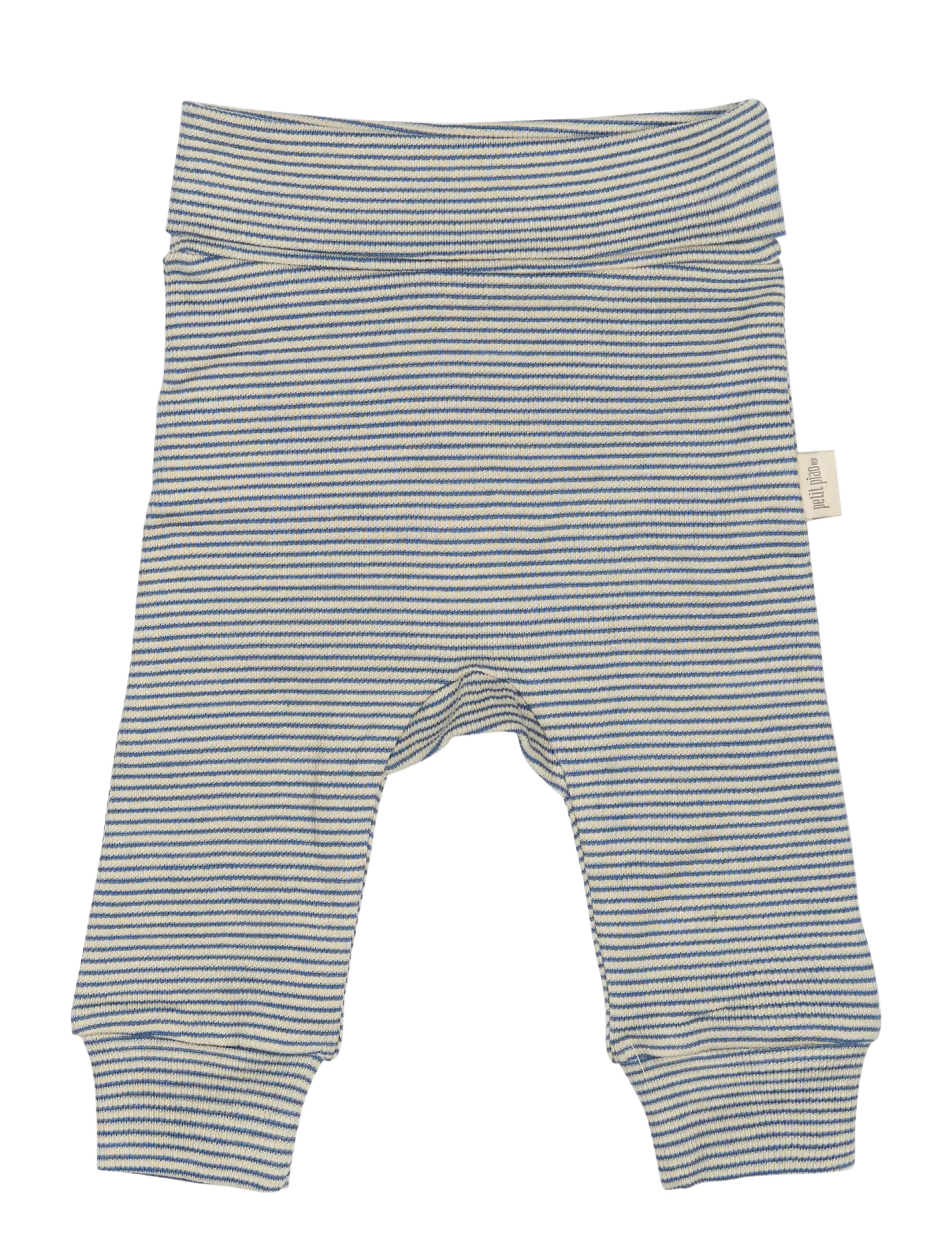 Petit Piao PPDian fold leggings stripe NB NOOS - Nach Größe einkaufen - TRUE NAVY/DARK OFF WHITE / navy