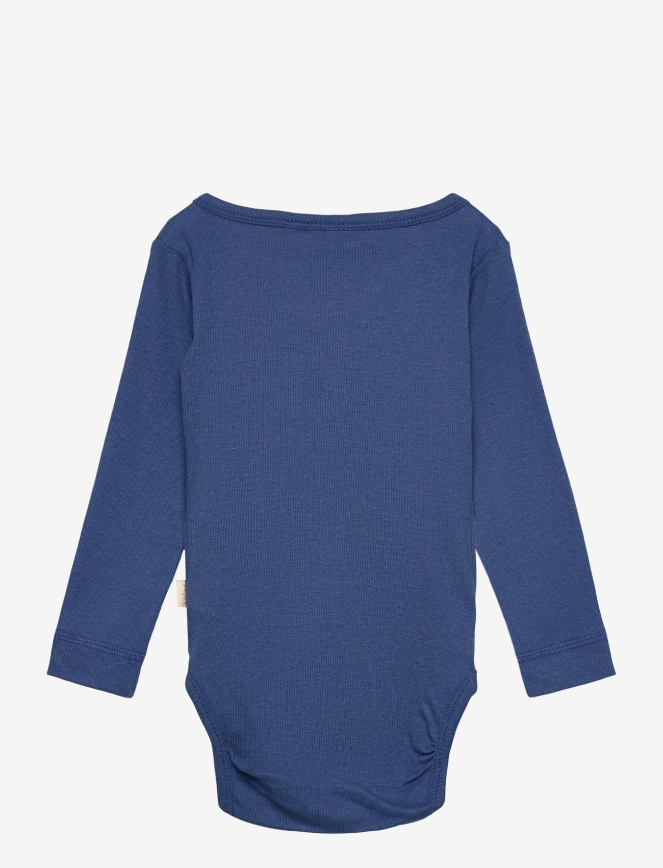 Petit Piao - PPDi Body L/S fold over NOOS - slå-om-bodyer - true blue - 1