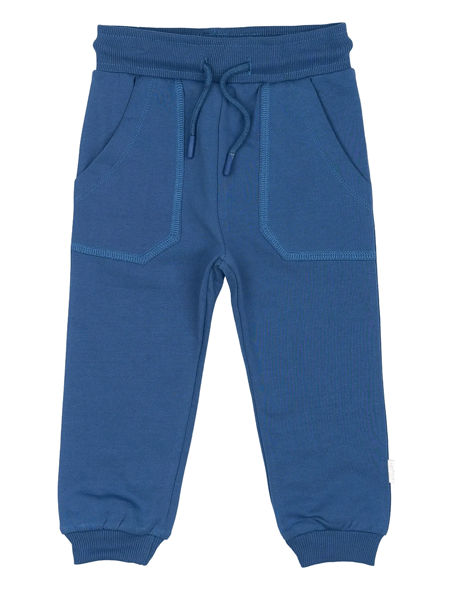 Petit Piao - ppDinn Sweat pants - mjukisbyxor - true navy - 0