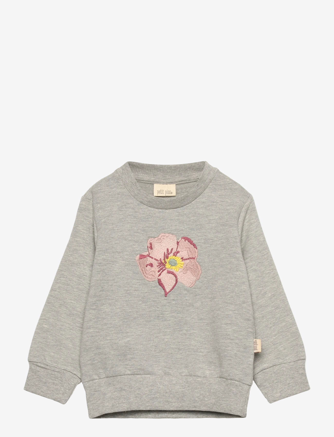 Petit Piao - ppDov Sweat shirt - efterårstøj - autumn anemone - 0
