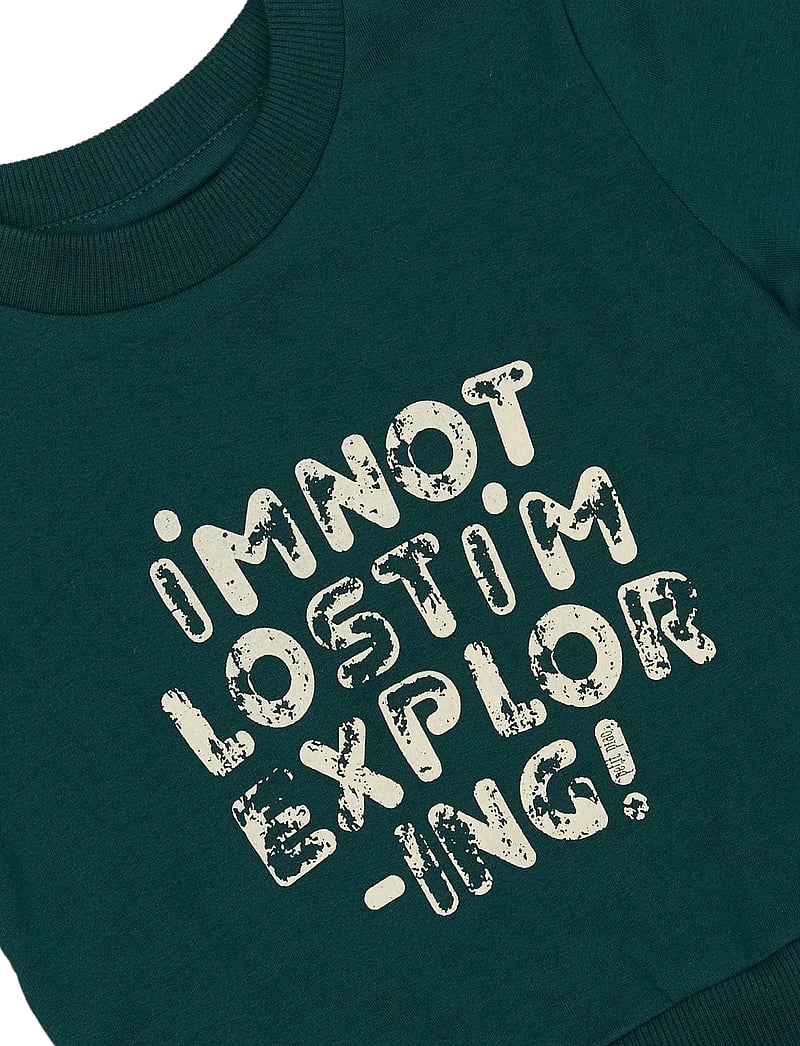 Petit Piao - ppDov Sweat shirt - sweatshirts - dark sea - 2