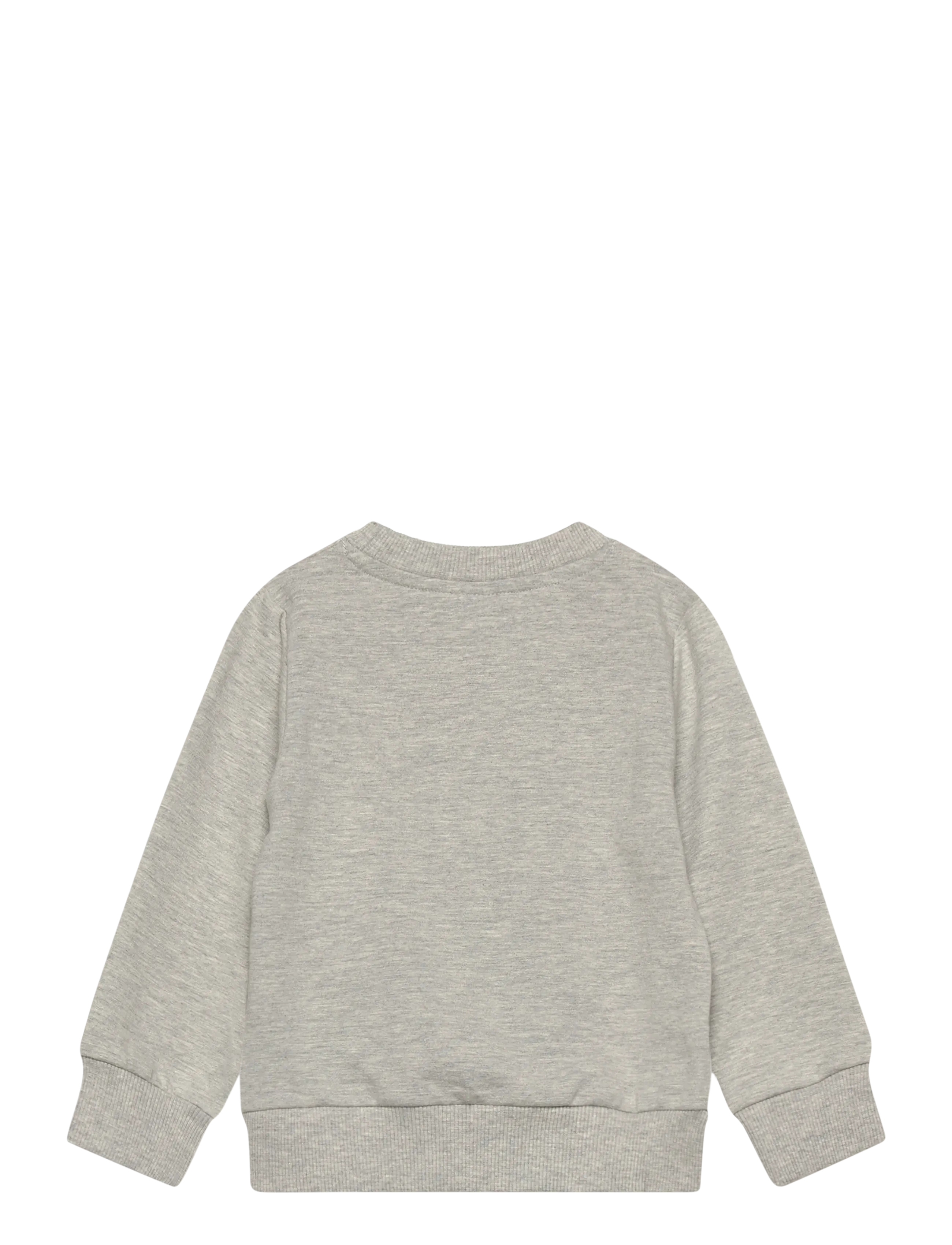 Petit Piao - ppDov Sweat shirt - sweatshirts - light grey melange - 1