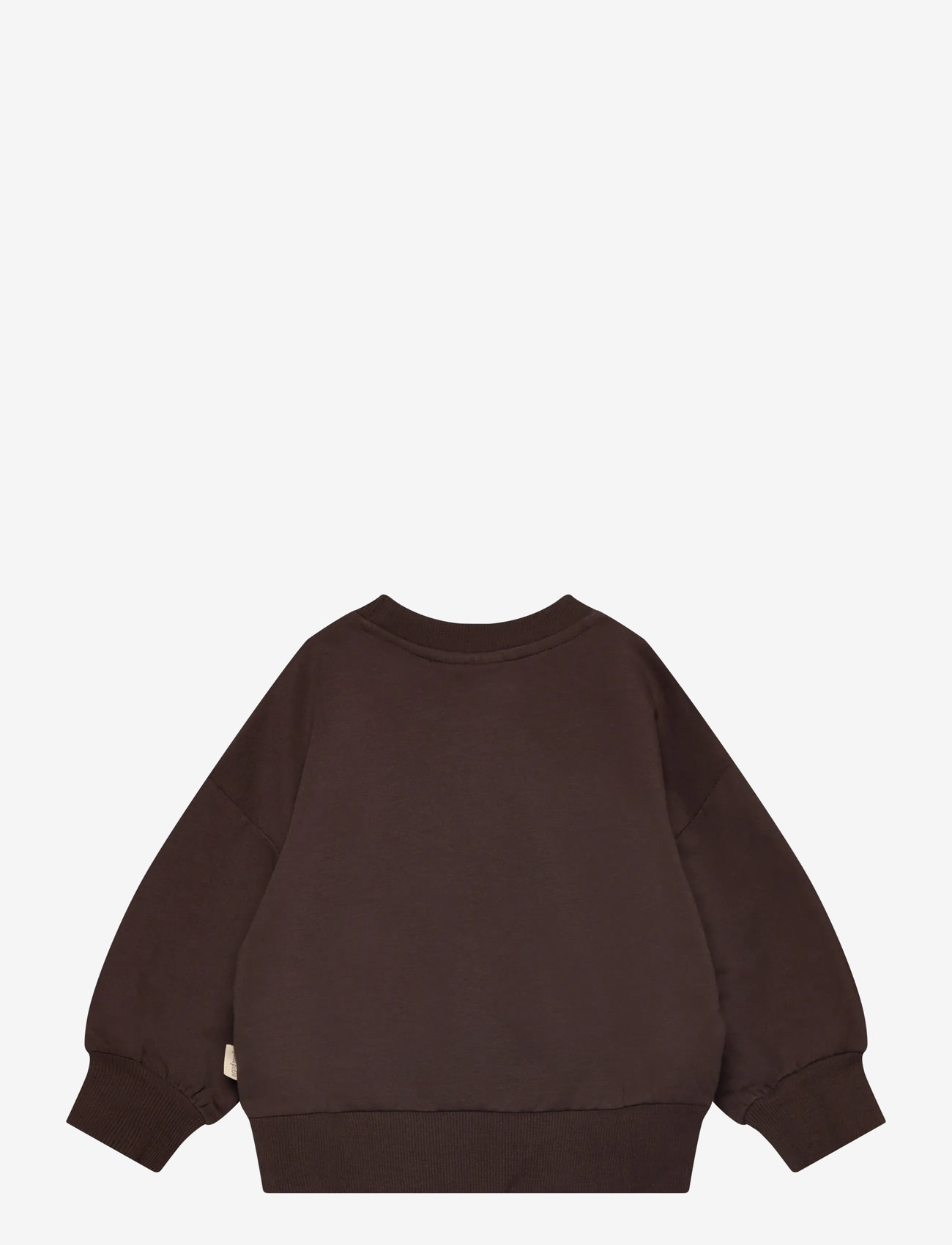 Petit Piao - ppDina Sweat shirt - sweatshirts - coffee bean - 1