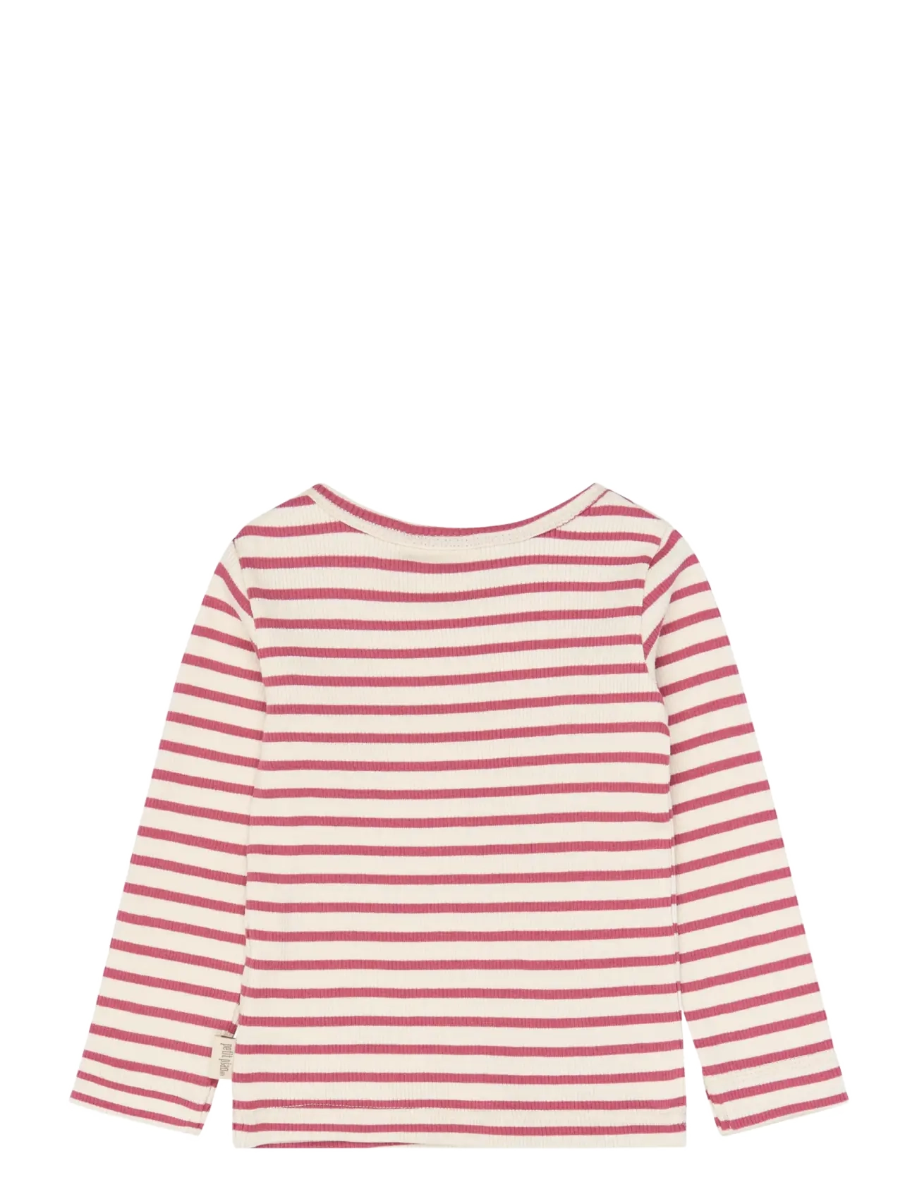 Petit Piao - PPSky L_S Tee - langärmelig - mauvewood striped - 2
