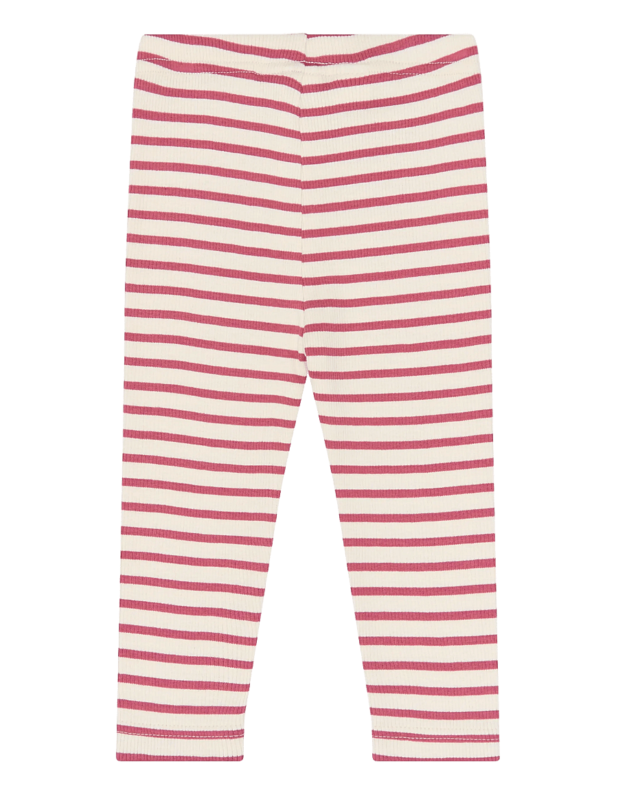 Petit Piao - PPSky Leggings - leggings - mauvewood striped - 0