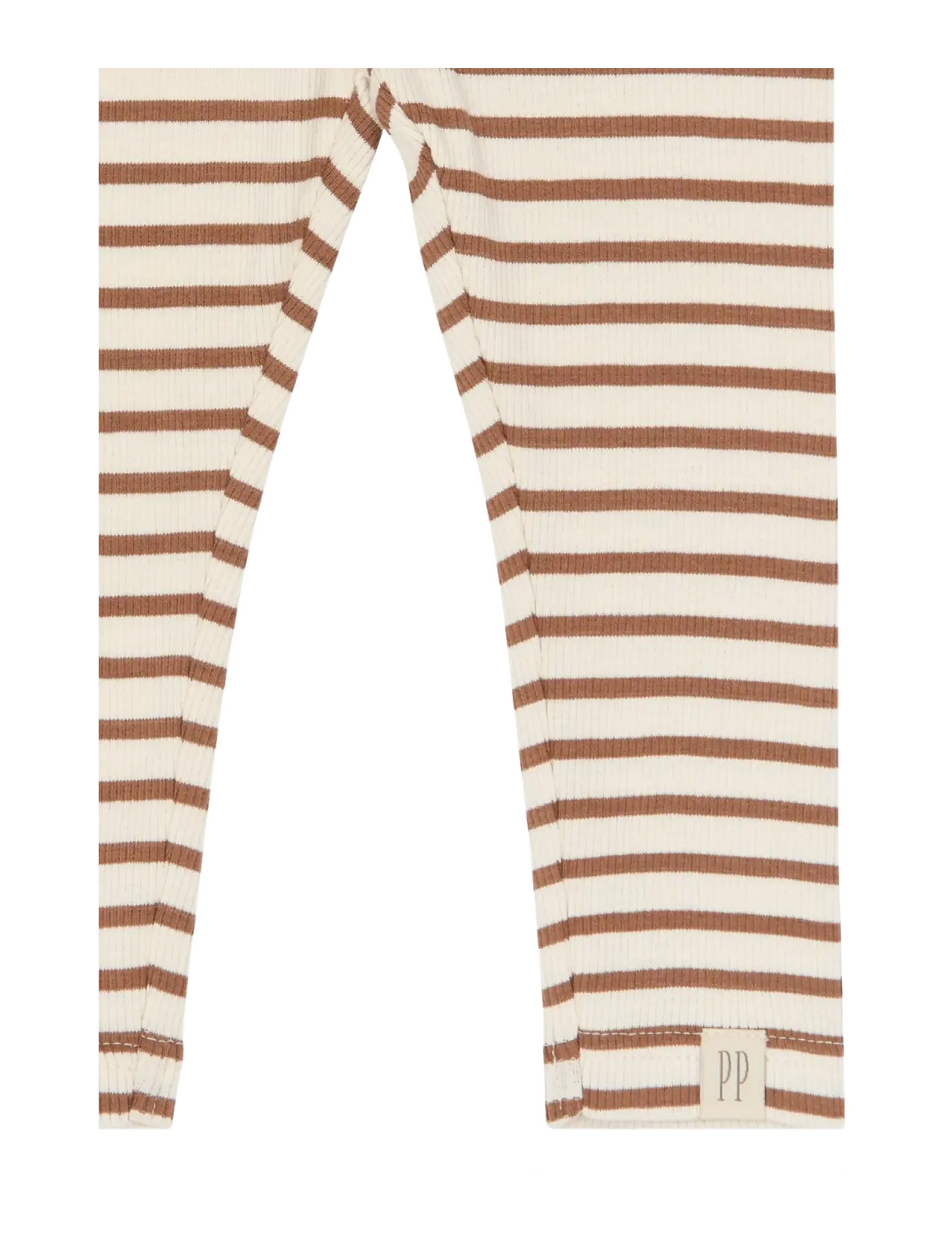 Petit Piao PPSky Leggings - Osta suuruse järgi - RAWHIDE STRIPED / brown