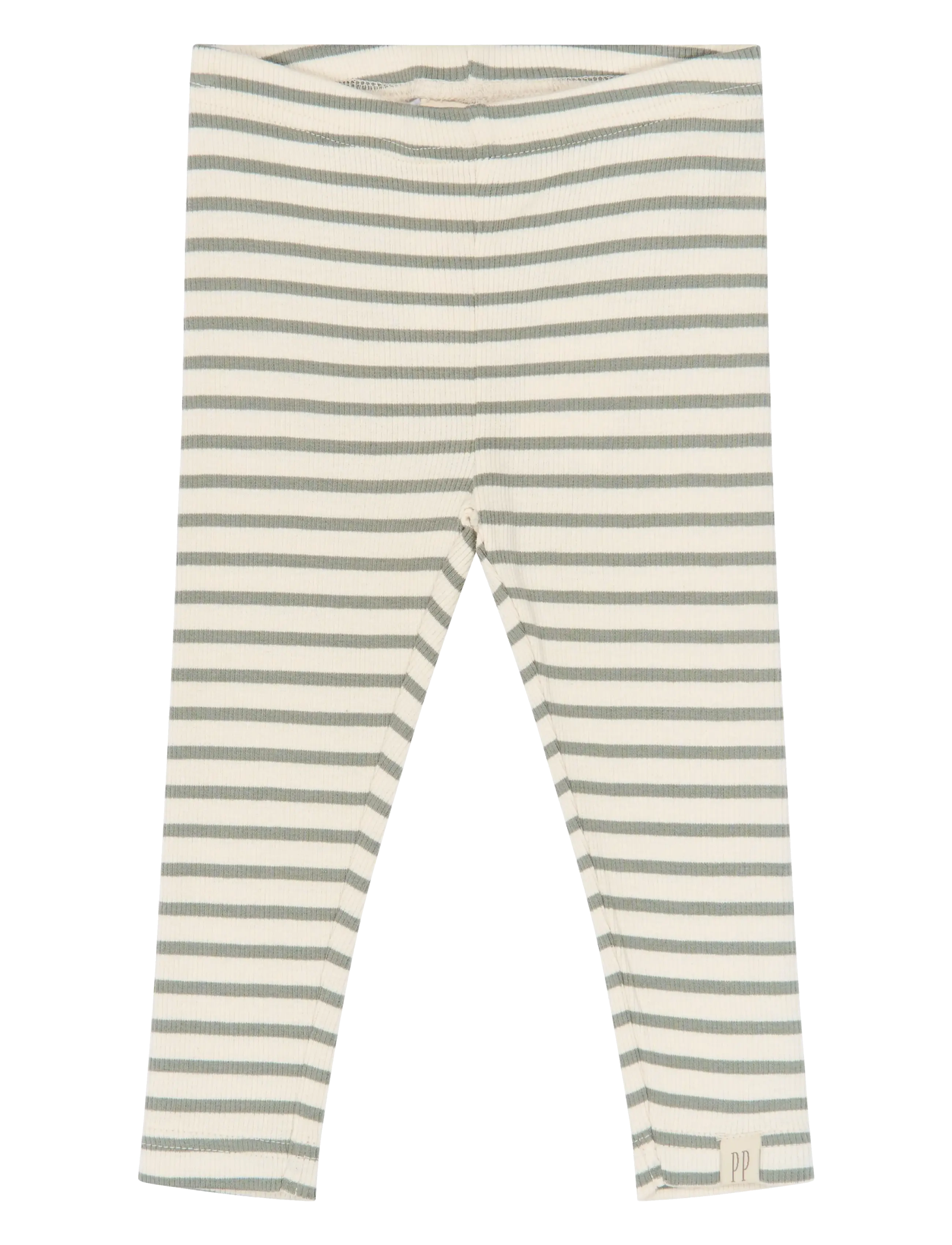 Petit Piao PPSky Leggings - Leggings - SHADOW STRIPED / cream