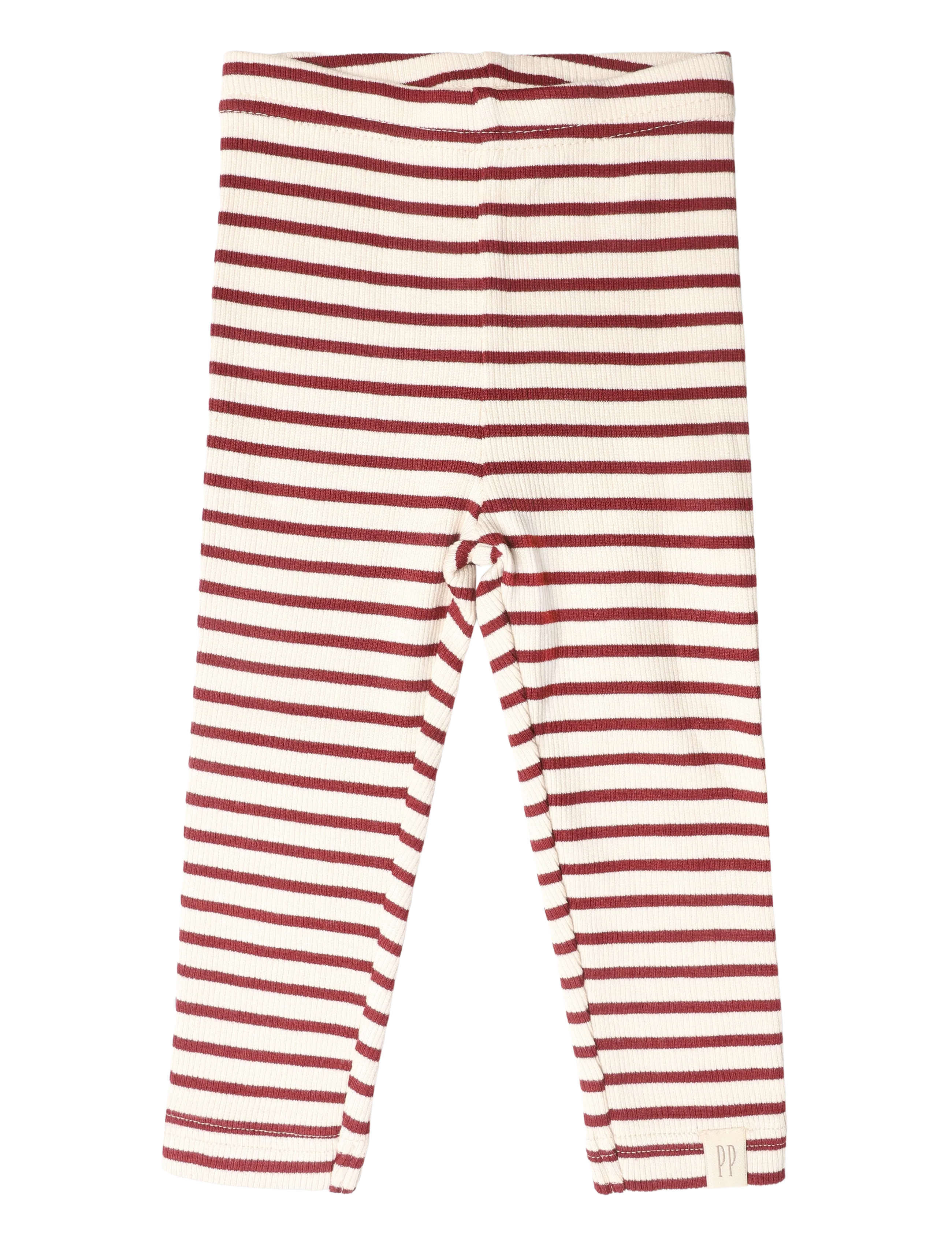 Petit Piao PPSky Leggings - Nach Größe einkaufen - SYRAH STRIPED / burgundy