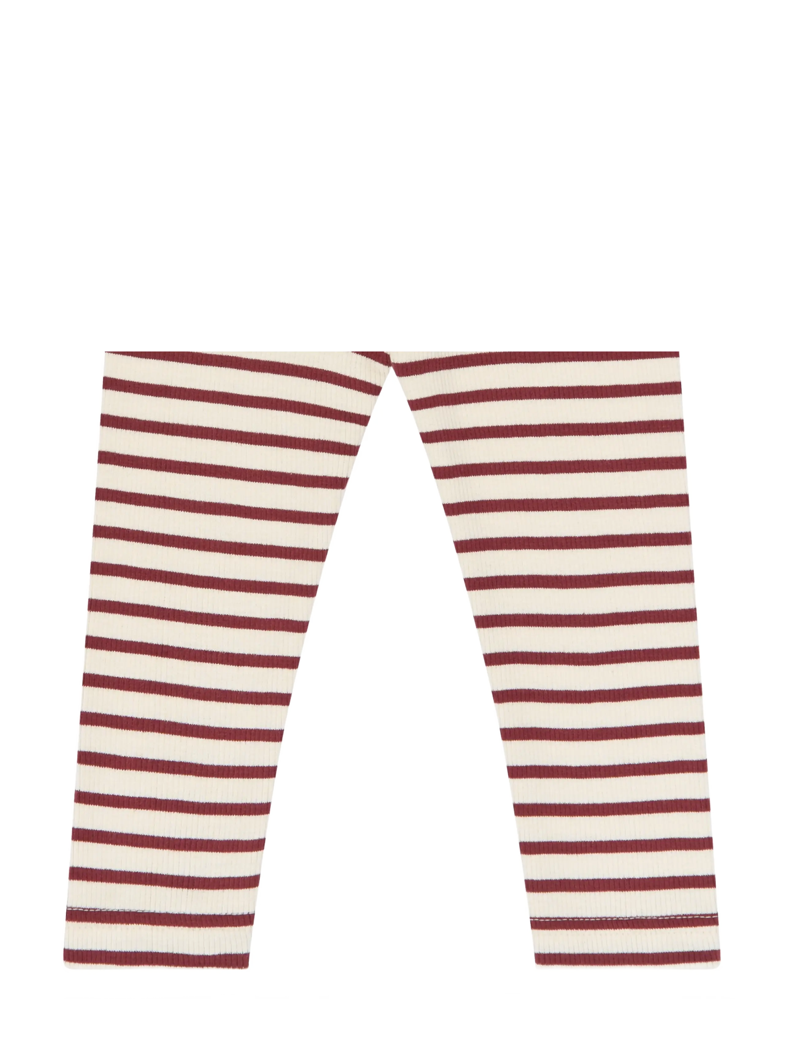 Petit Piao PPSky Leggings - Nach Größe einkaufen - SYRAH STRIPED / burgundy