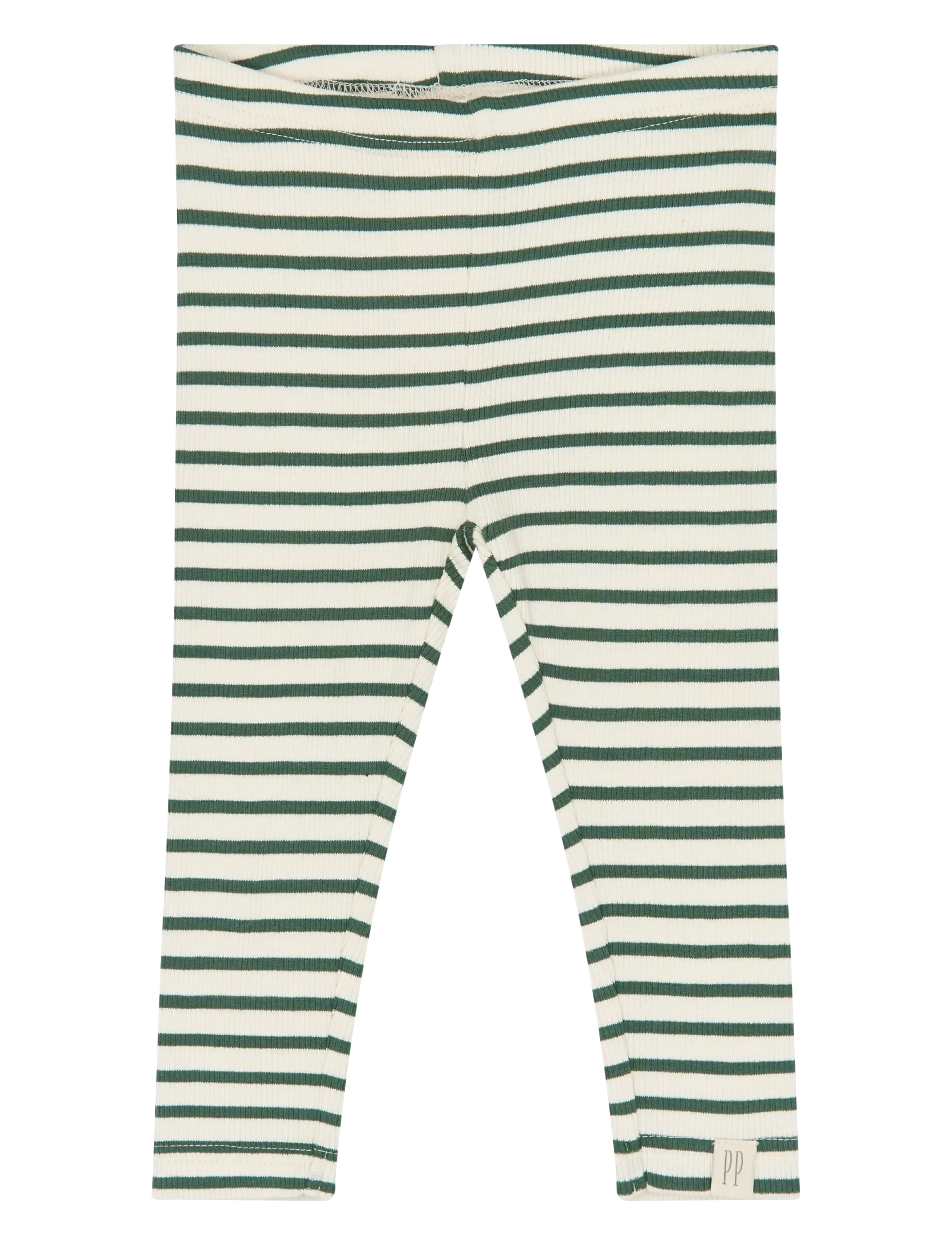 Petit Piao PPSky Leggings - Leggings - TREKKING GREEN STRIPED / green