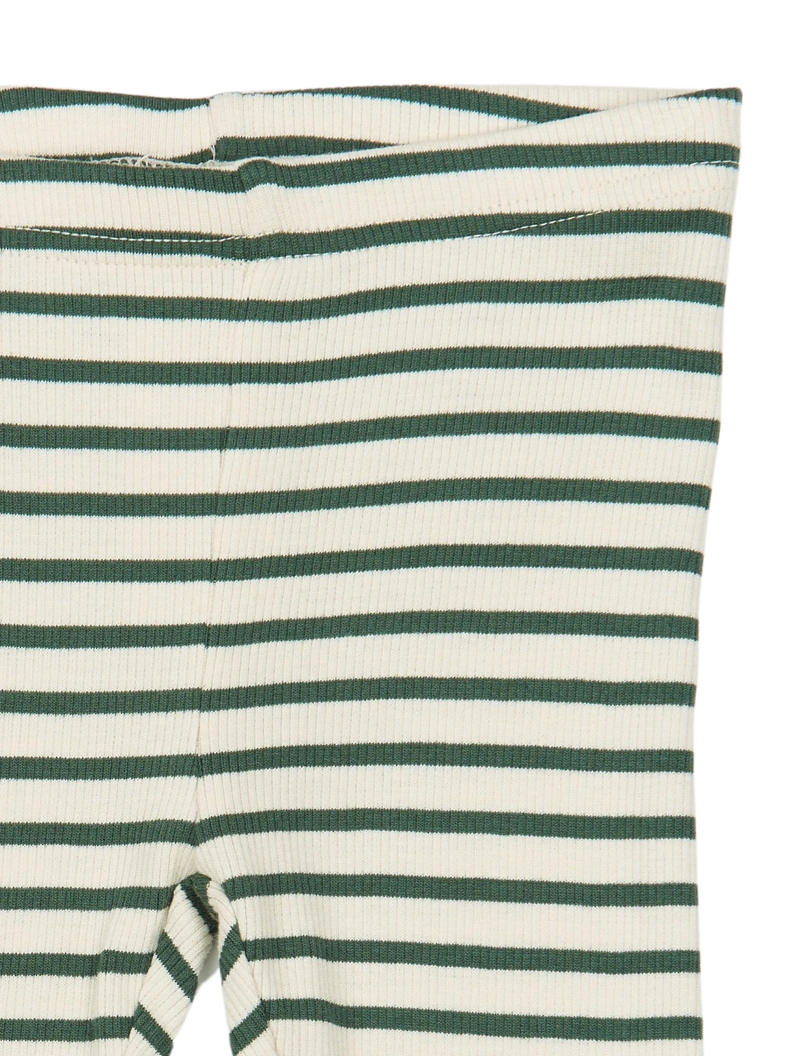 Petit Piao - PPSky Leggings - retuusid - trekking green striped - 2