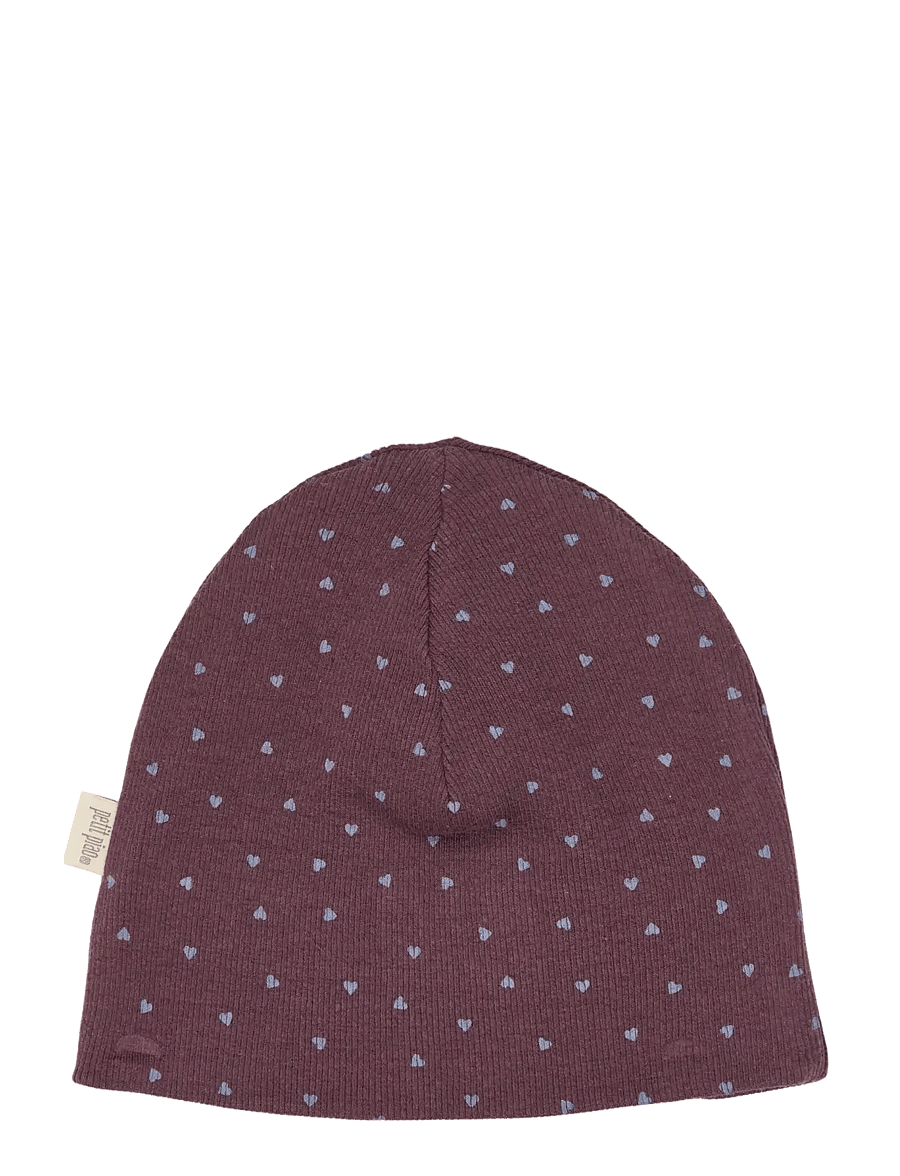 Petit Piao - PPSky Beanie 2-Pack - babymützen - huckleberry striped - 1