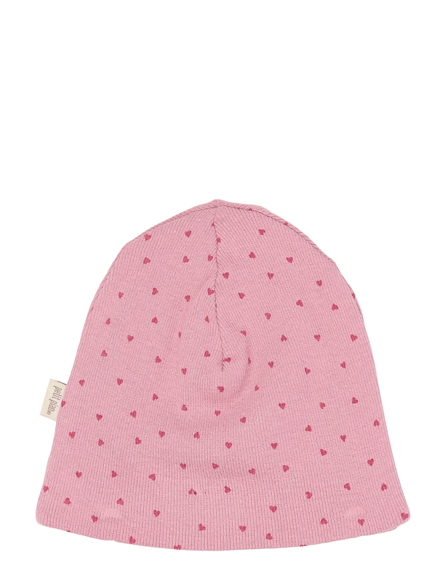 Petit Piao - PPSky Beanie 2-Pack - babymützen - mauvewood striped - 2