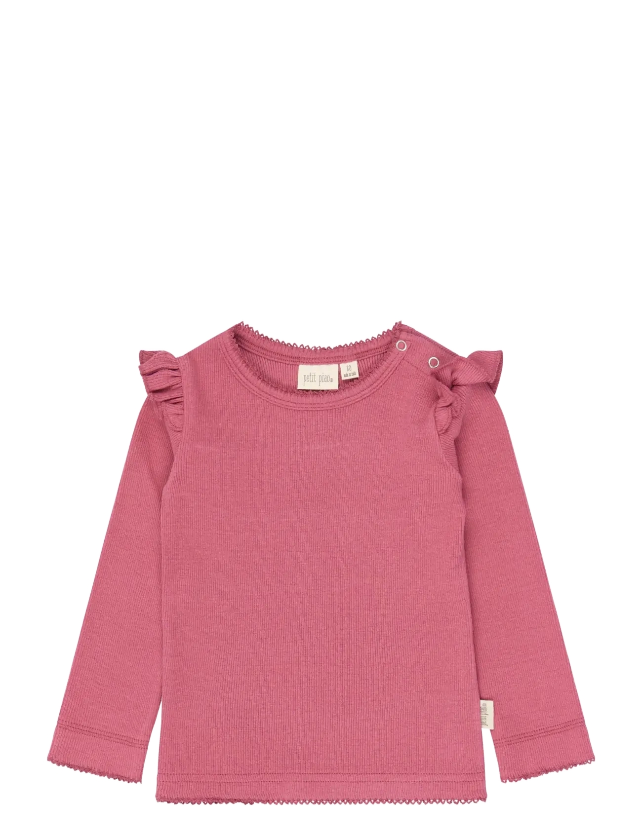 Petit Piao PPSea L_S Tee - Oberteile - MAUVEWOOD / pink/rose