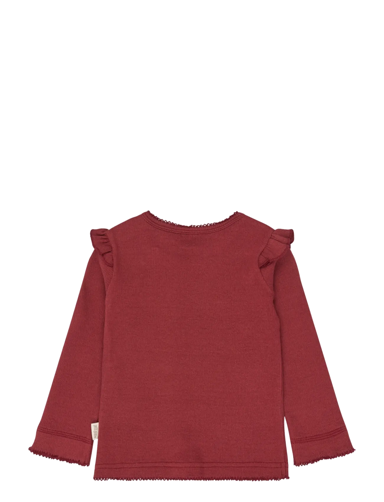 Petit Piao - PPSea L_S Tee - långärmade t-shirts - syrah - 1
