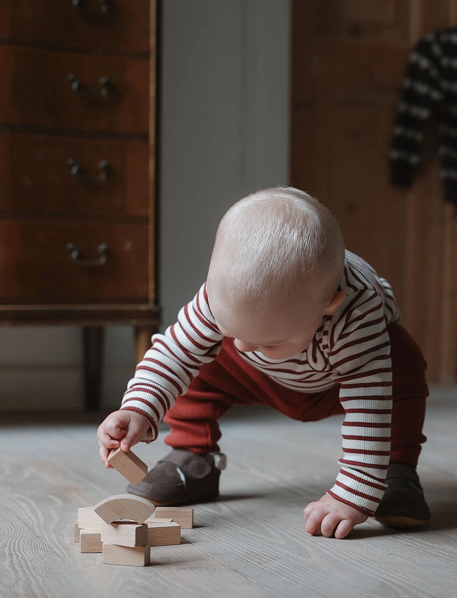 Petit Piao - PPSea Leggings - legingi - syrah - 4