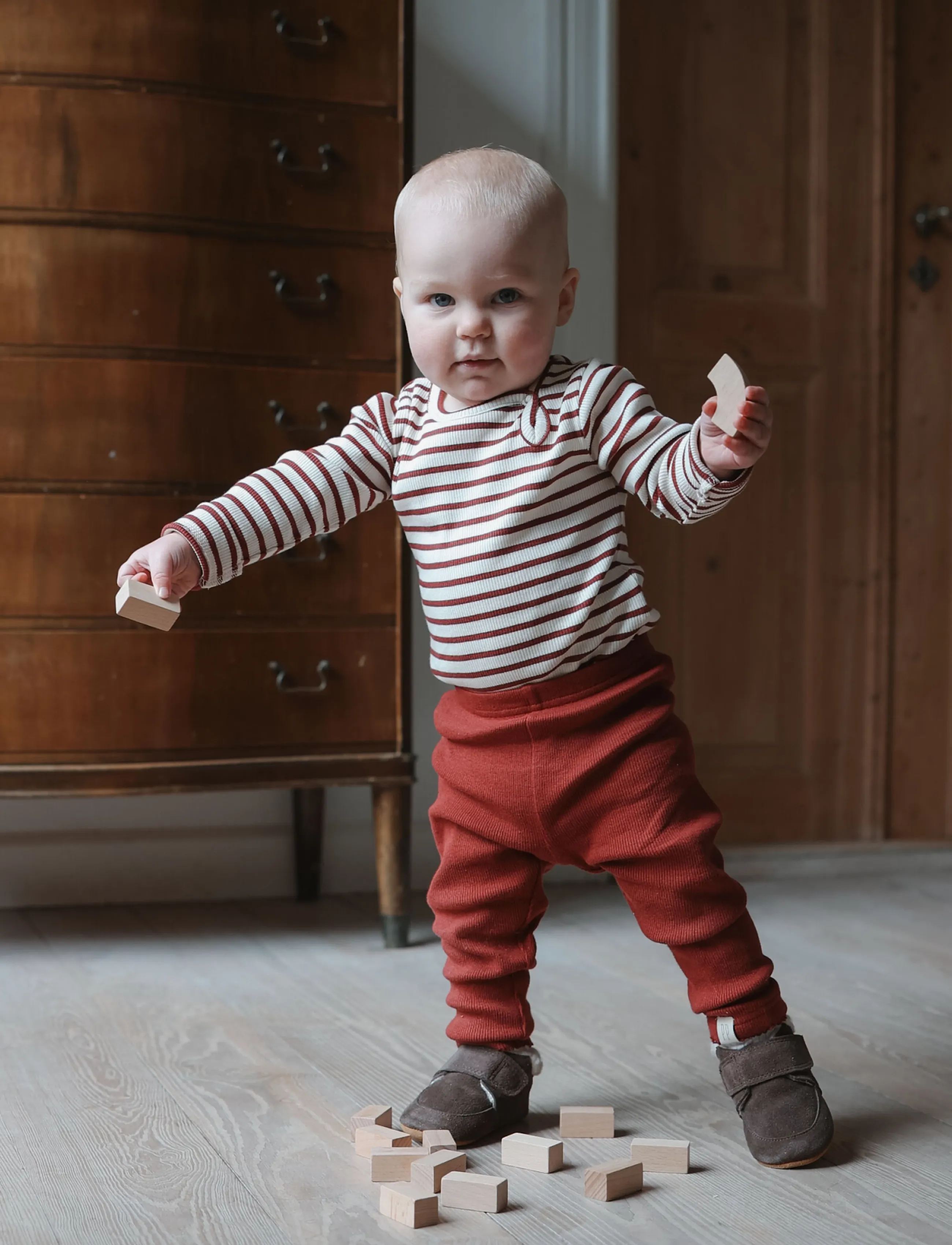 Petit Piao - PPSea Leggings - legingi - syrah - 5