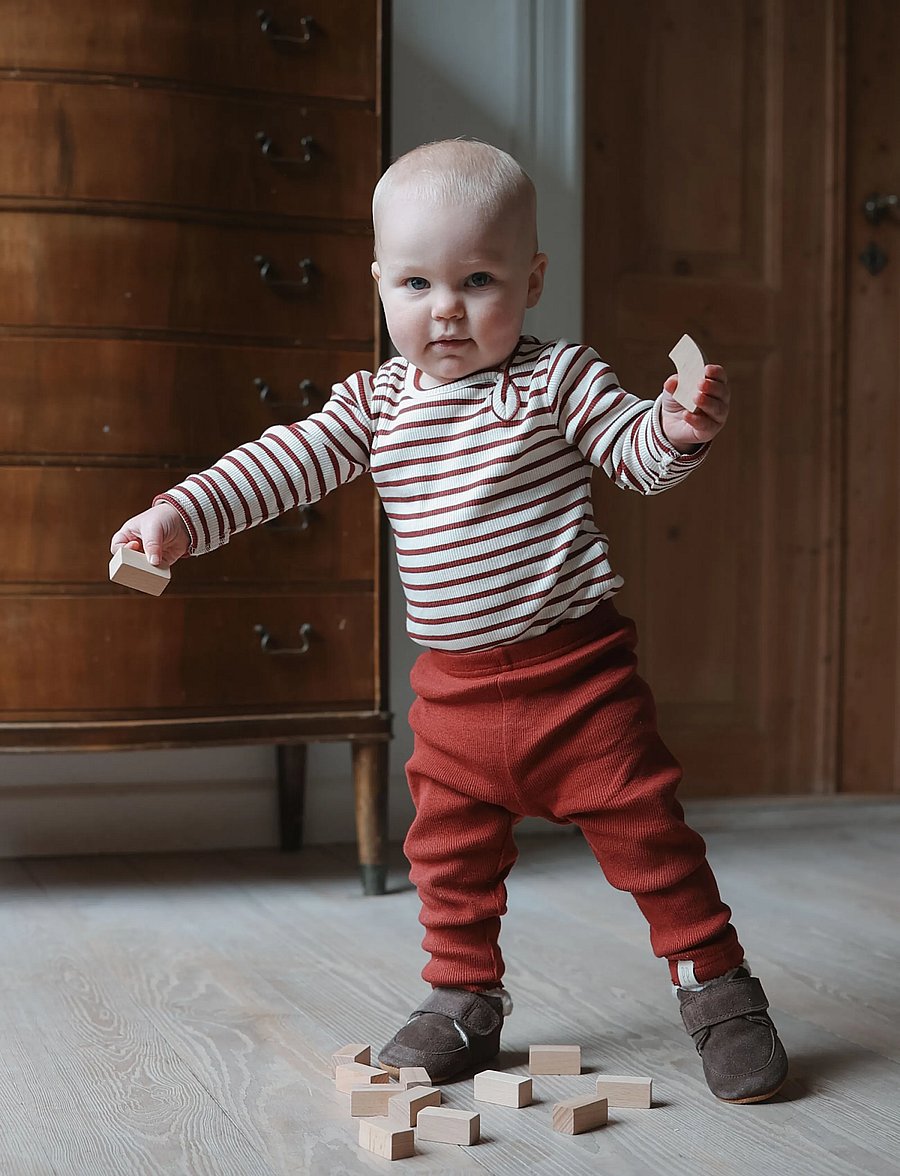 Petit Piao - PPSea Leggings - legingi - syrah - 5