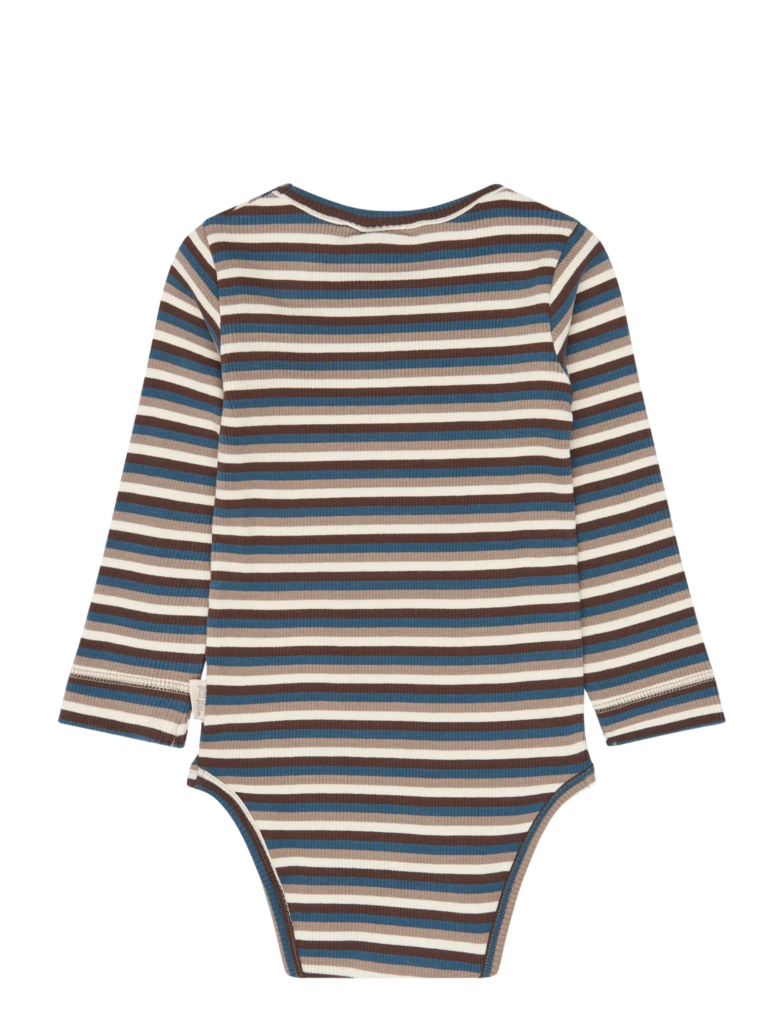 Petit Piao - PPSong L_S Body - langärmelige bodys - key largo multistriped - 1