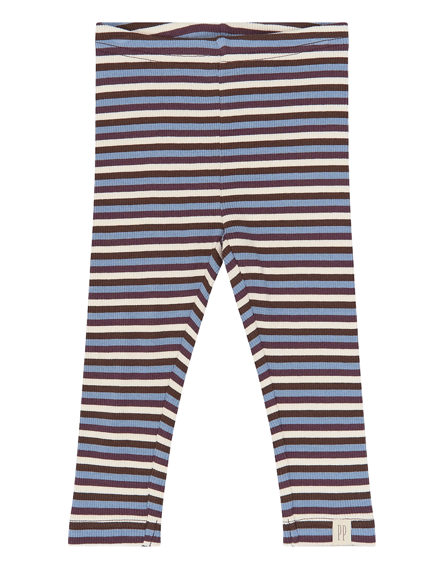Petit Piao - PPSong Leggings - retuusid - huckleberry multistriped - 1