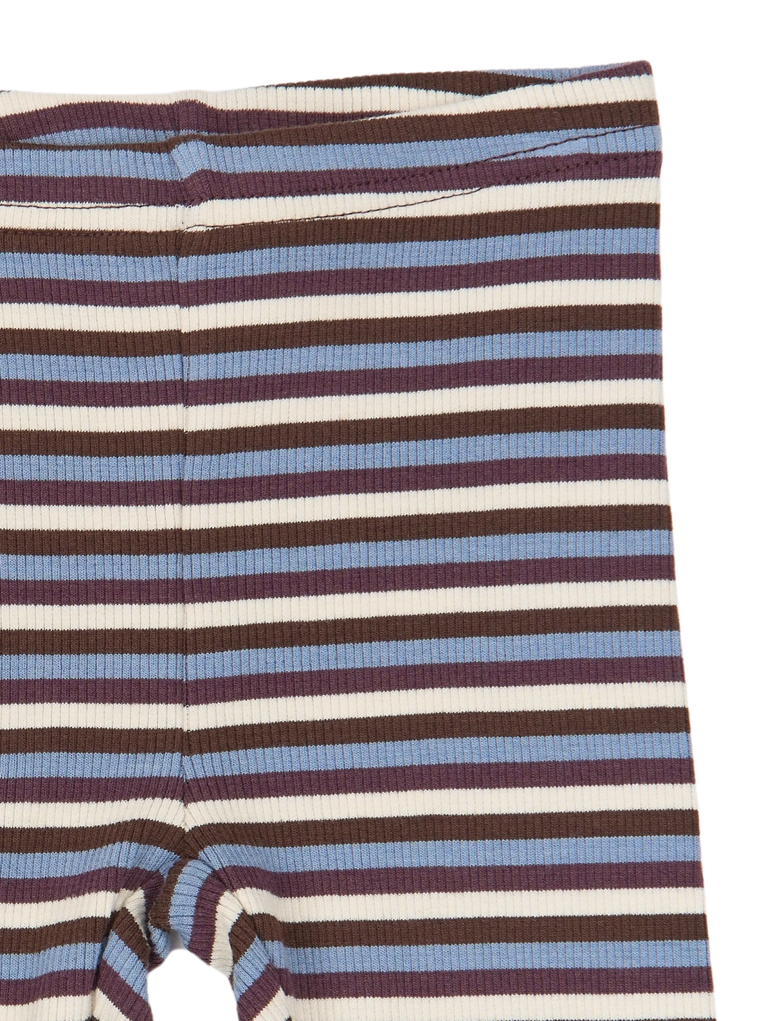 Petit Piao - PPSong Leggings - retuusid - huckleberry multistriped - 2