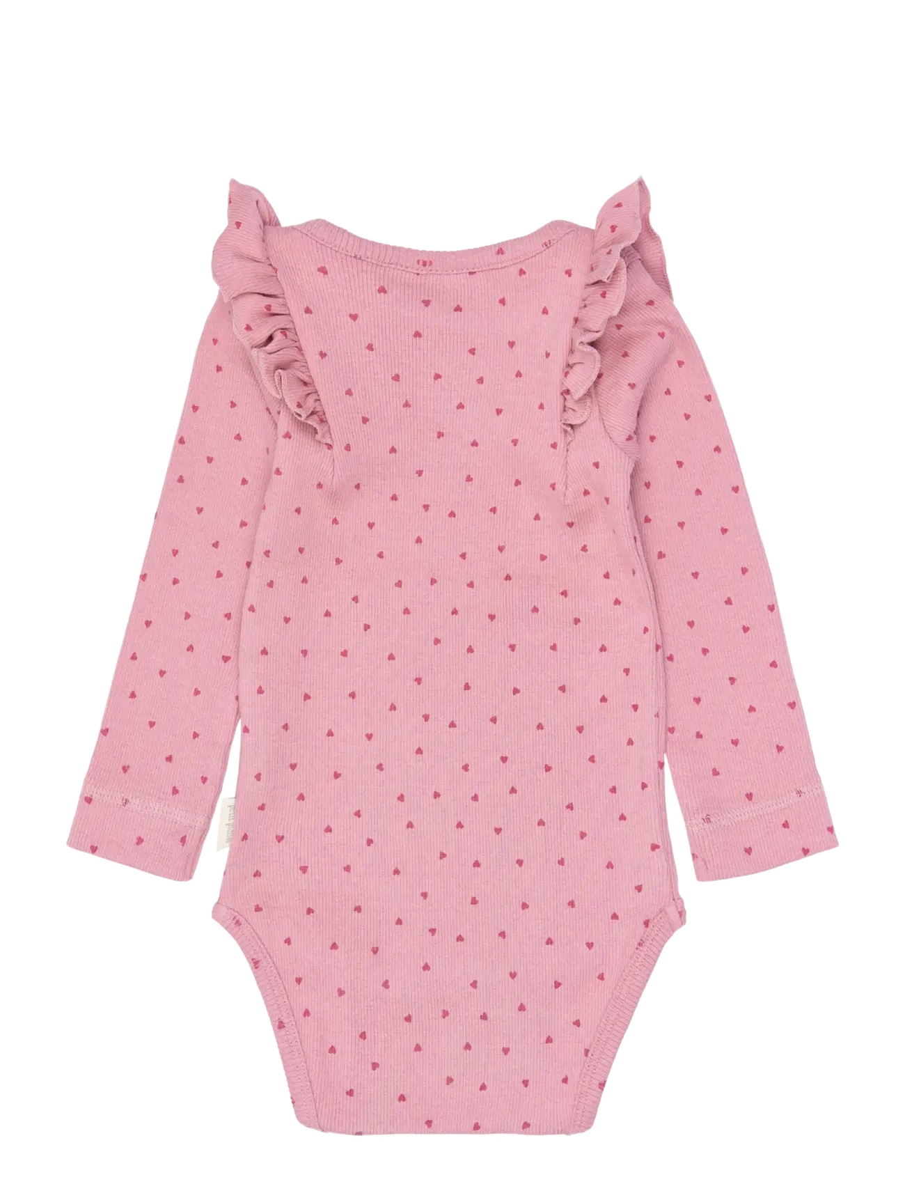 Petit Piao - PPSonja L_S Body - pikkade varrukatega bodid - rose elegance heart aop - 2