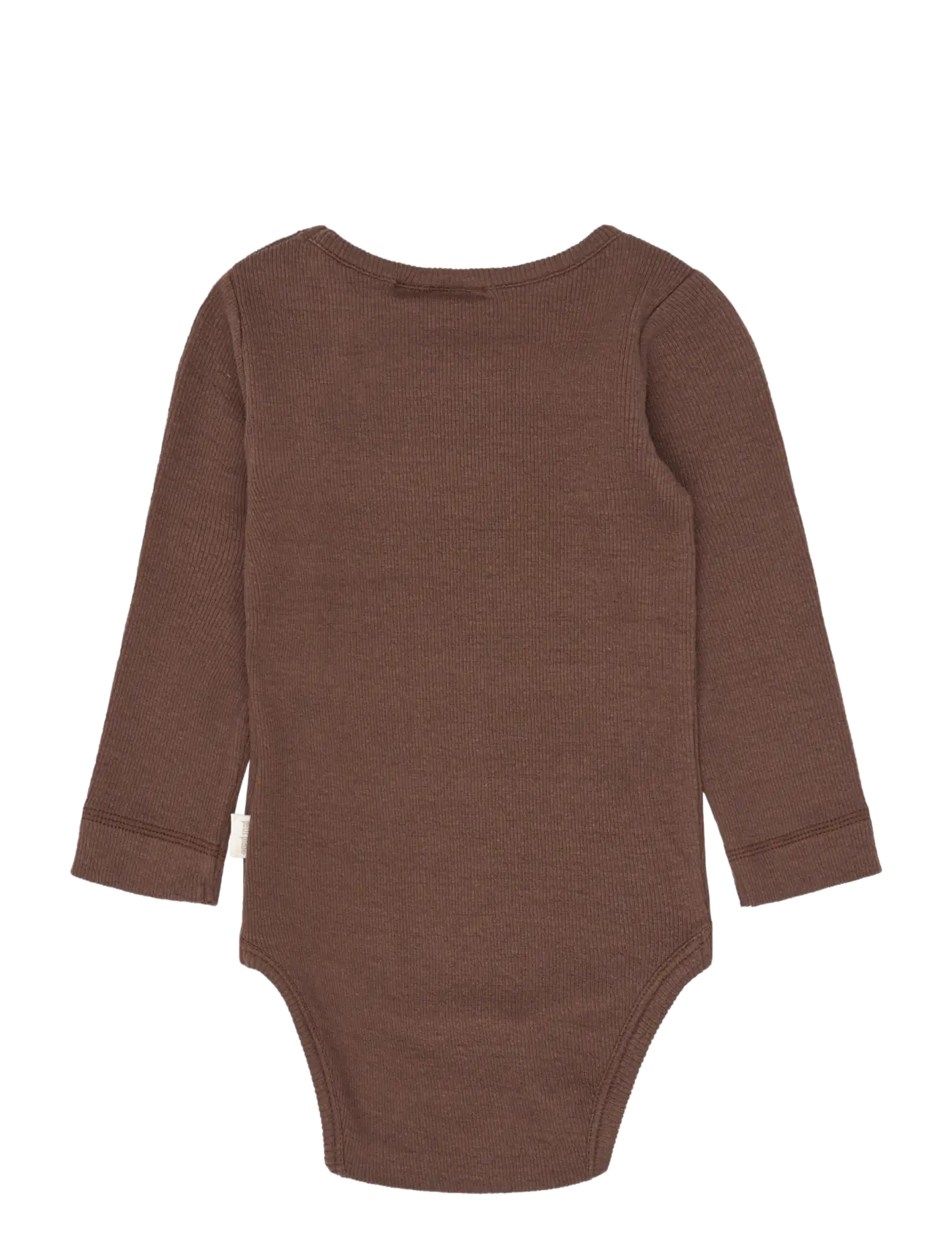 Petit Piao - PPStone L_S Body - langärmelige bodys - chestnut - 1