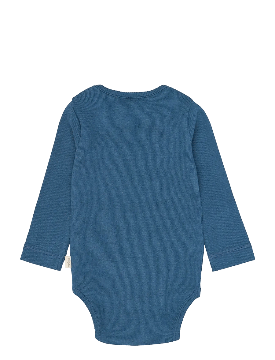 Petit Piao - PPStone L_S Body - langärmelige bodys - key largo - 1