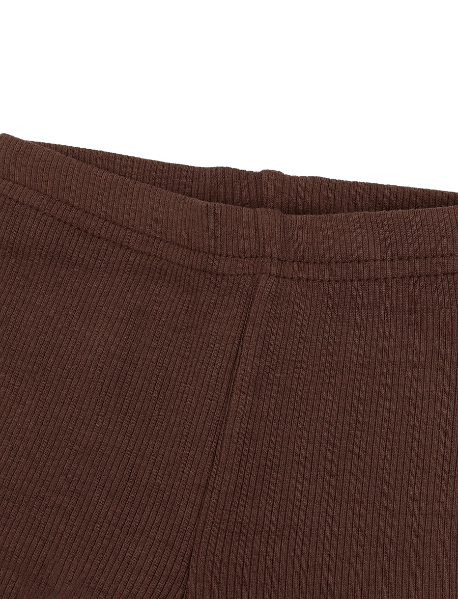 Petit Piao - PPStone Leggings - leggings - chestnut - 2