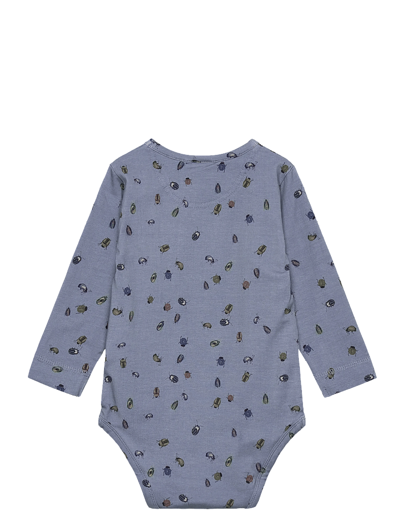 Petit Piao - Body L/S Printed - pikkade varrukatega bodid - beetle - 1