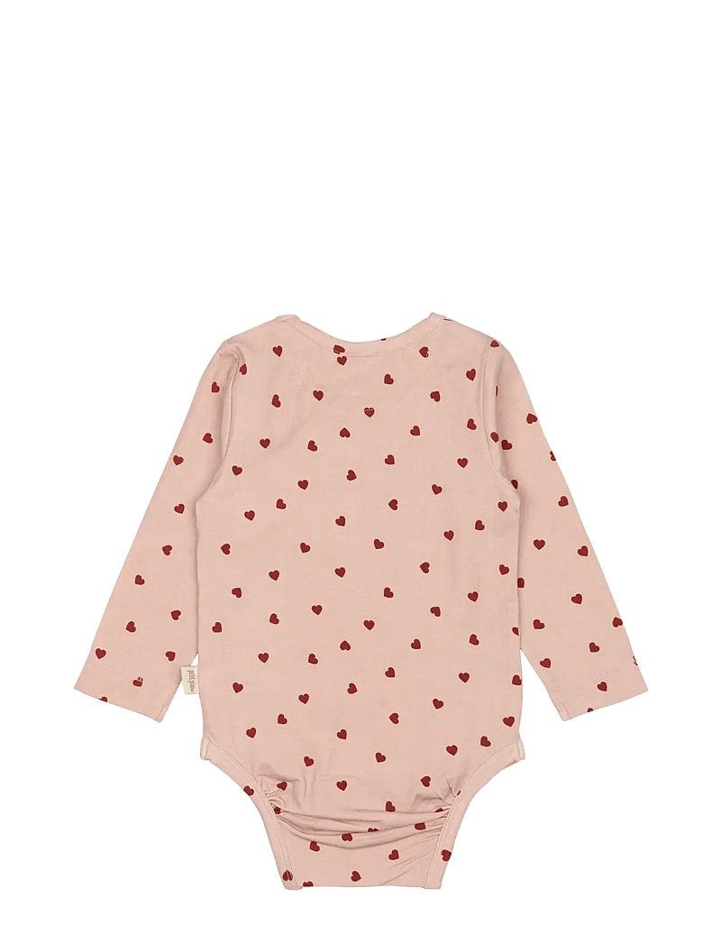 Petit Piao - Body L/S Printed - langärmelige bodys - heart - 1