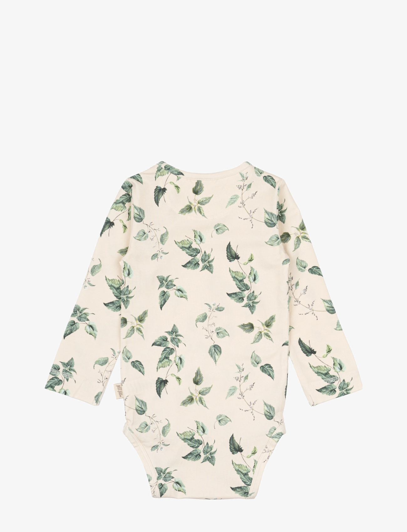 Petit Piao - Body L/S Printed - laveste priser - nettle - 2