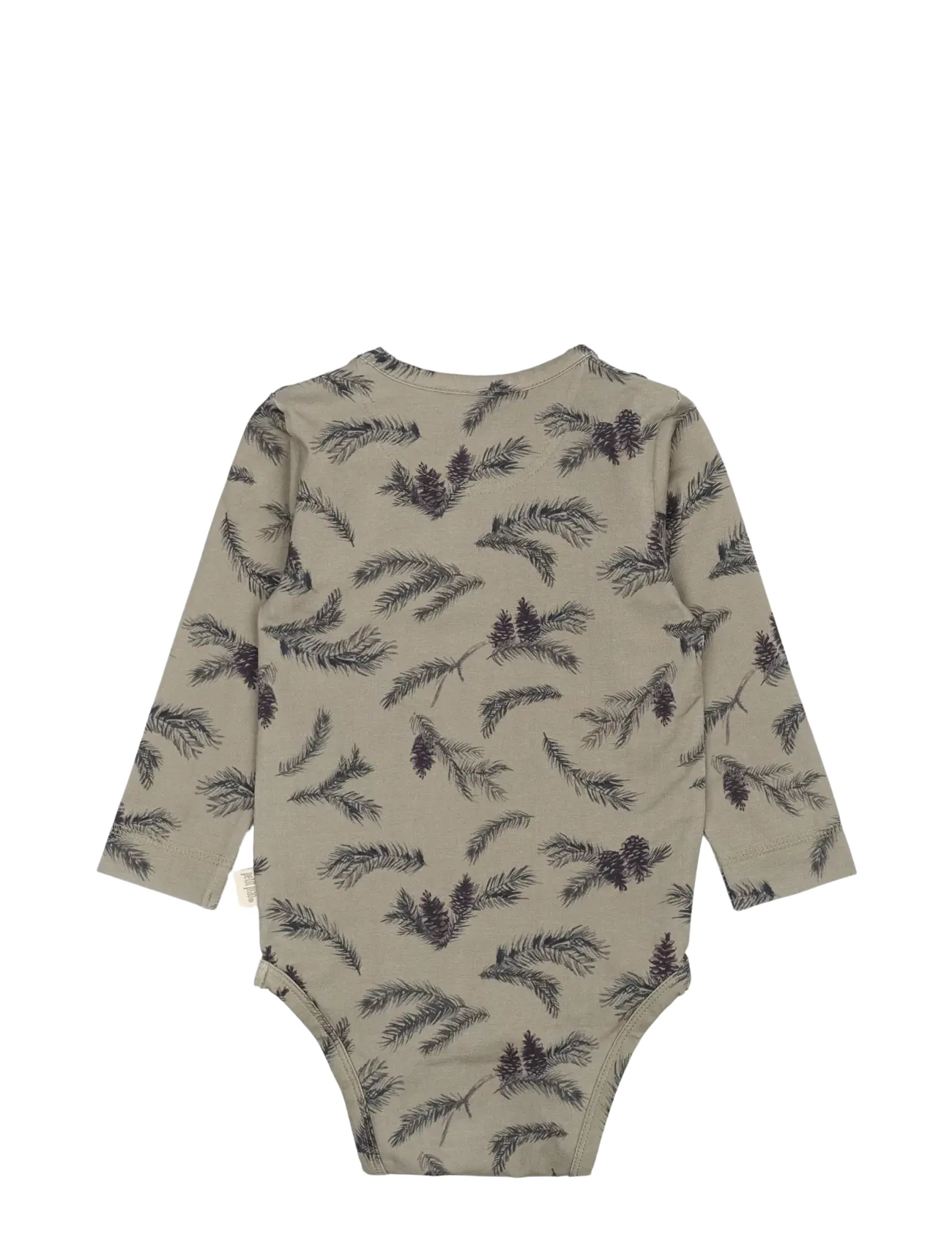 Petit Piao - Body L/S Printed - long-sleeved bodies - pine - 1