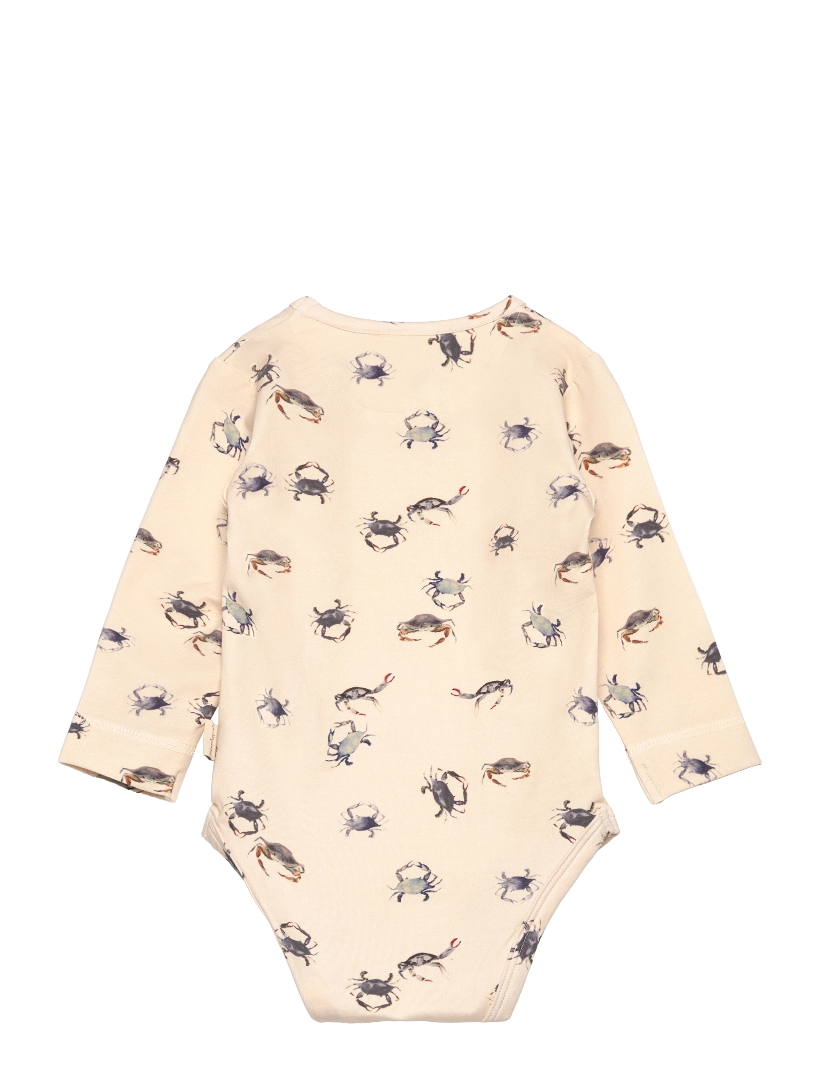Petit Piao - Body L/S Printed - laveste priser - sea - 1