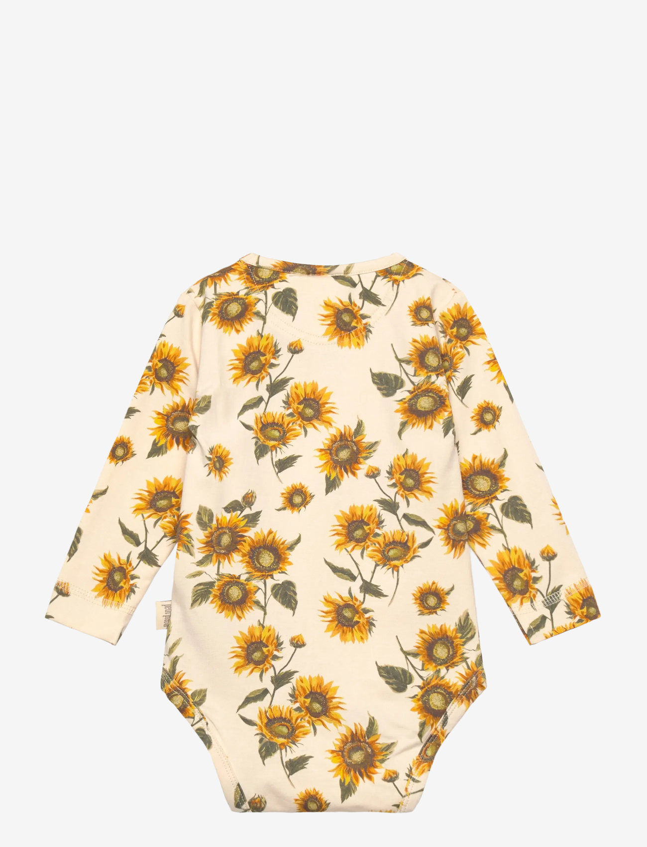 Petit Piao - Body L/S Printed - pitkähihaiset bodyt - sunflower - 1