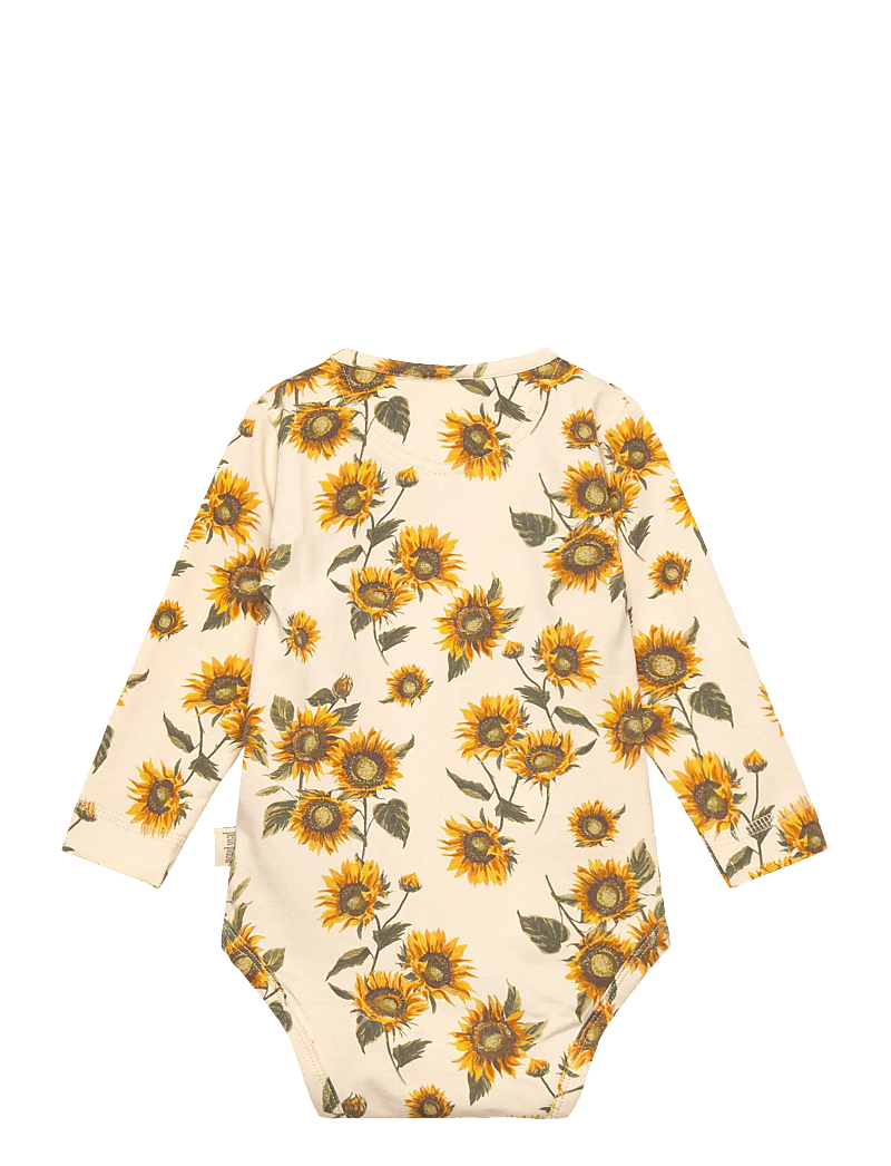Petit Piao - Body L/S Printed - långärmade bodies - sunflower - 1