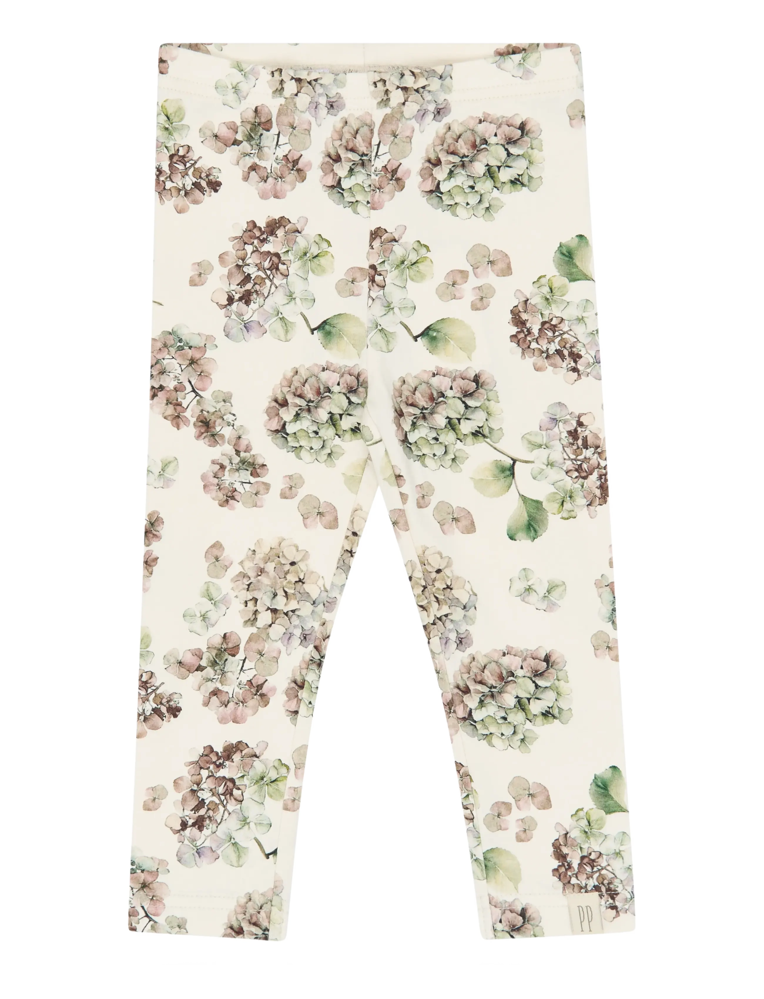 Petit Piao PPStar Leggings - Osta suuruse järgi - EGGNOG HYDRANGER AOP / cream