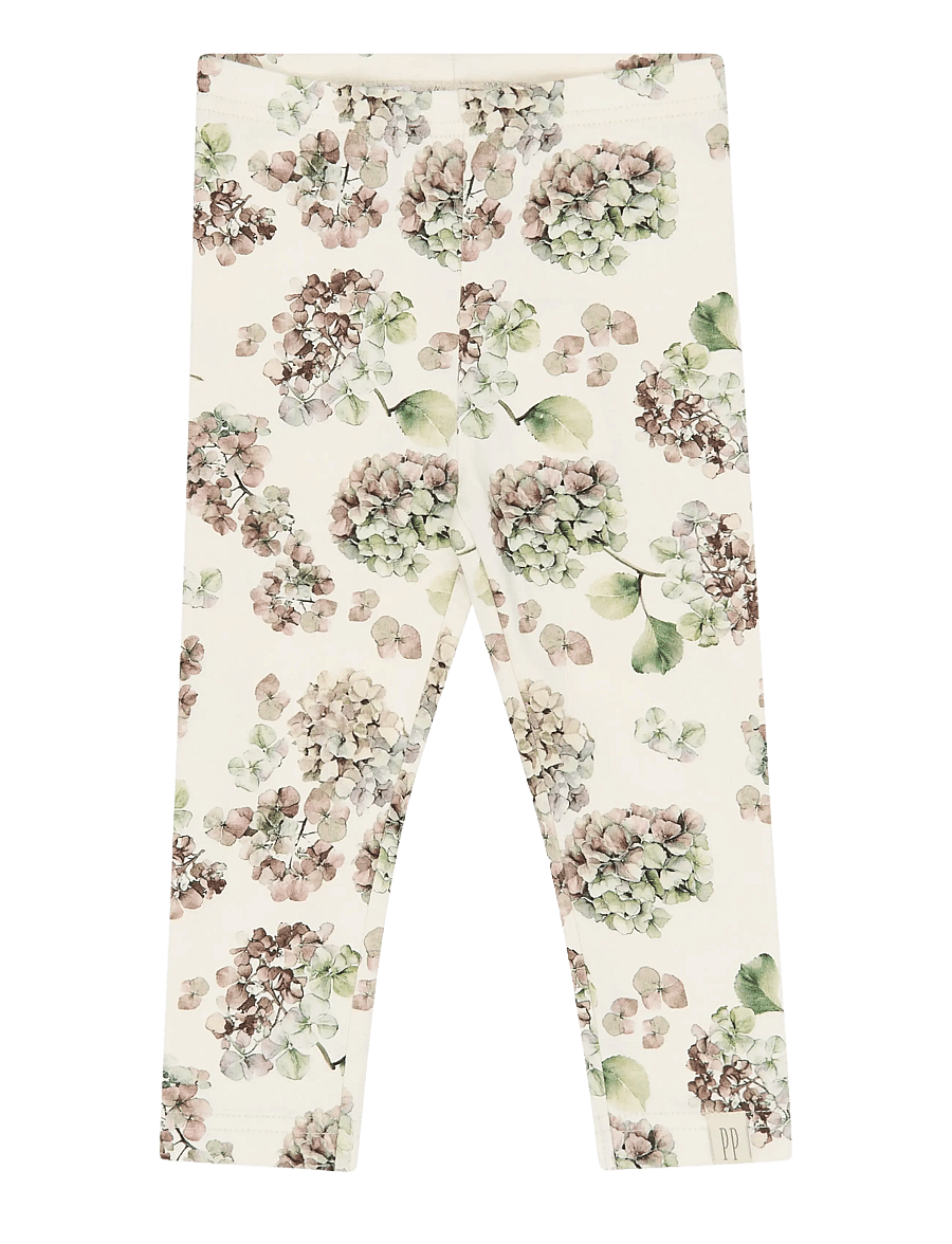 Petit Piao - PPStar Leggings - leggings - eggnog hydranger aop - 0