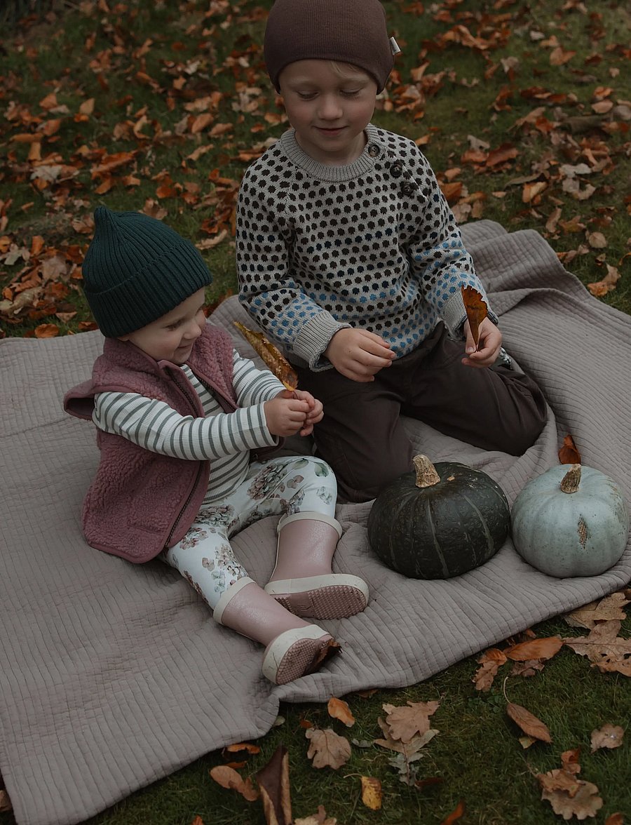Petit Piao - PPStar Leggings - leggings - eggnog hydranger aop - 4