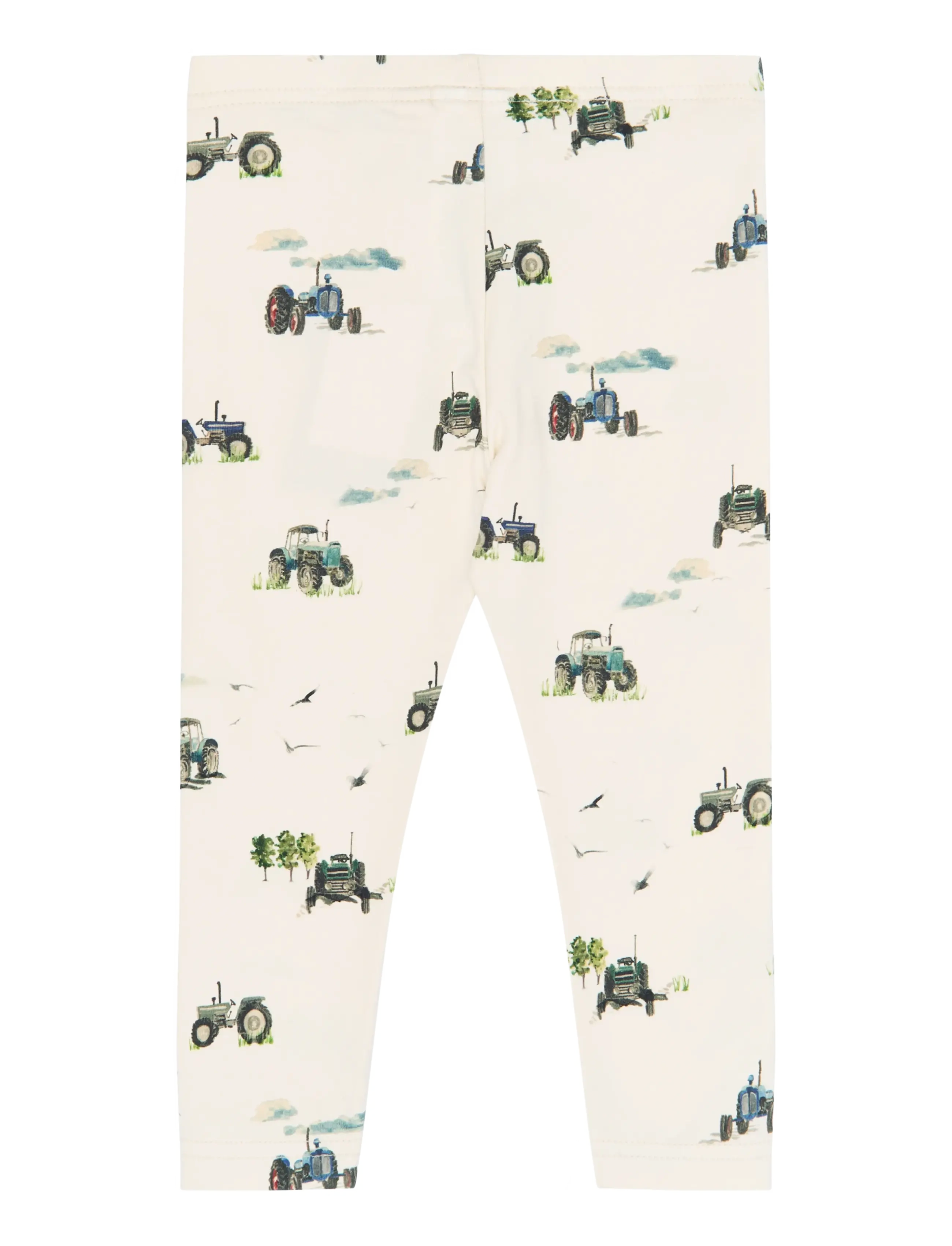 Petit Piao - PPStar Leggings - leggings - eggnog tractor aop - 1