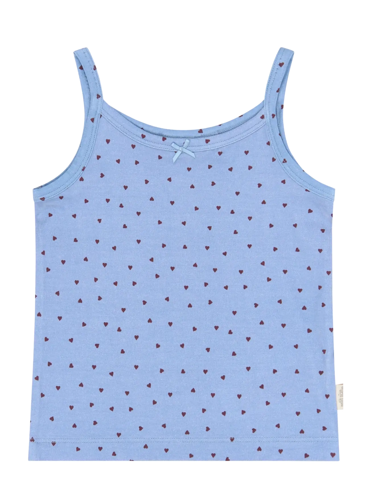 Petit Piao - PPStar Girls Undershirt 2-pack - aluskihina kantavad alussärgid - eggnog blueberry aop - 3