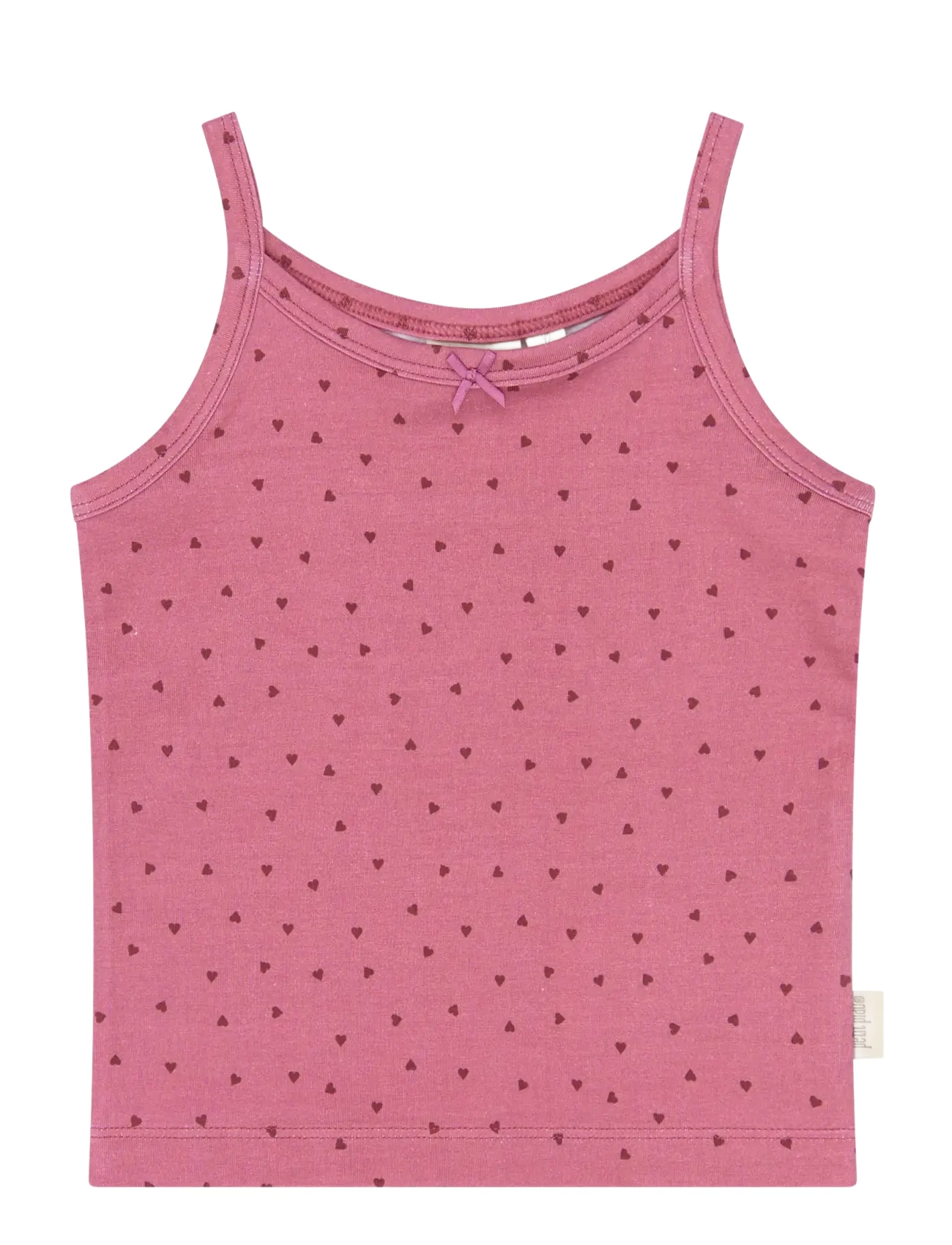 Petit Piao - PPStar Girls Undershirt 2-pack - aluskihina kantavad alussärgid - eggnog hydranger aop - 3