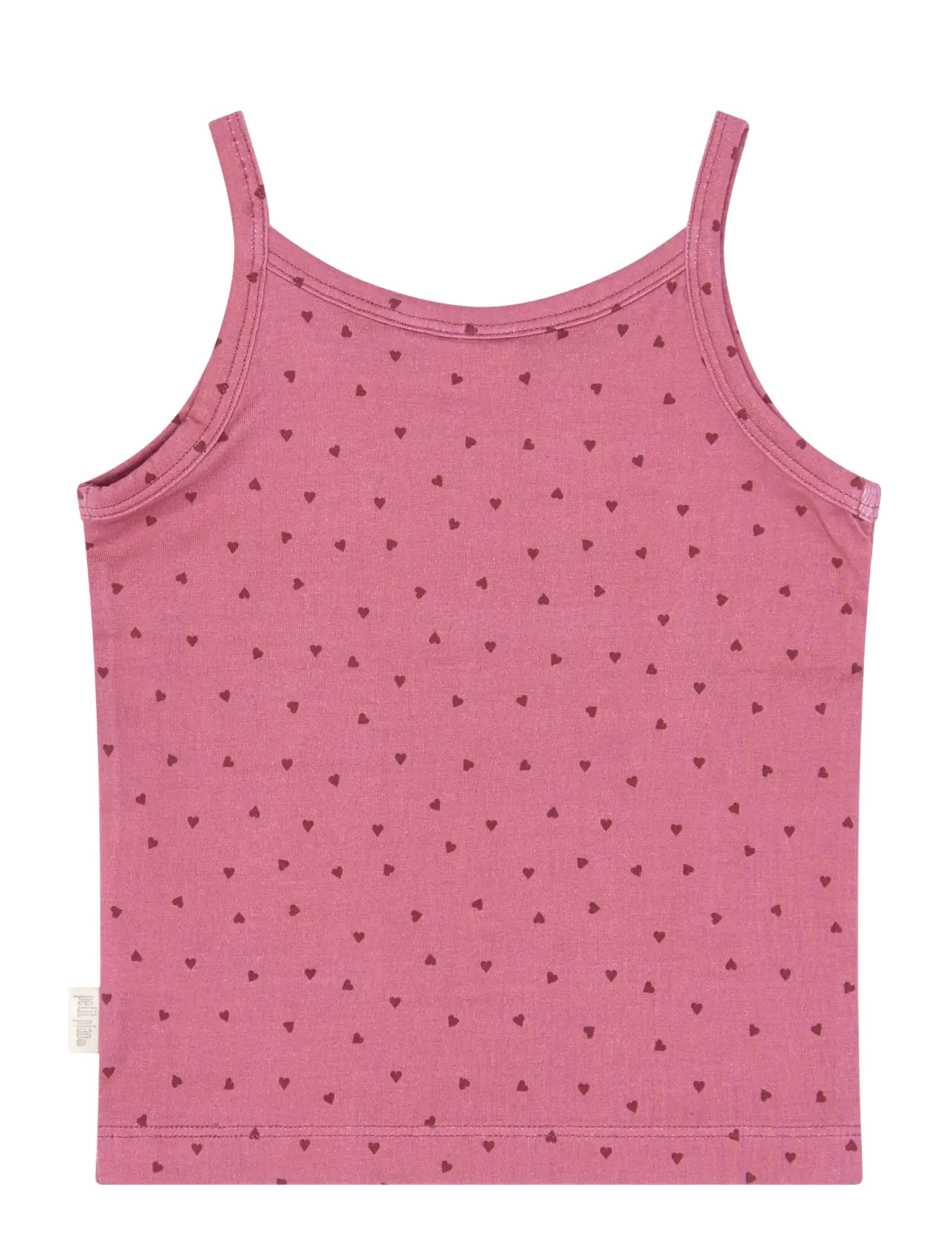 Petit Piao - PPStar Girls Undershirt 2-pack - aluskihina kantavad alussärgid - eggnog hydranger aop - 4